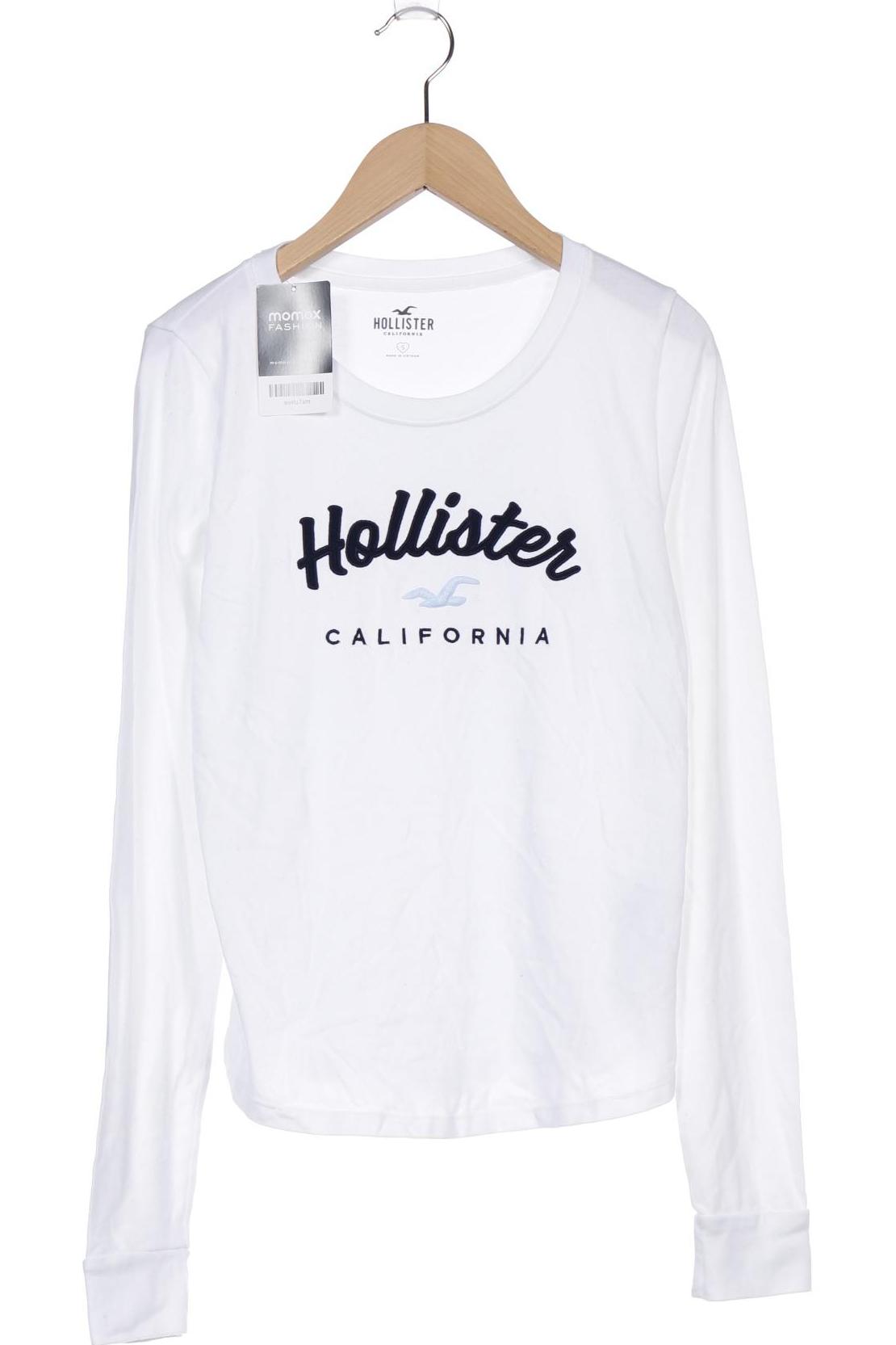 

Hollister Damen Langarmshirt, weiß