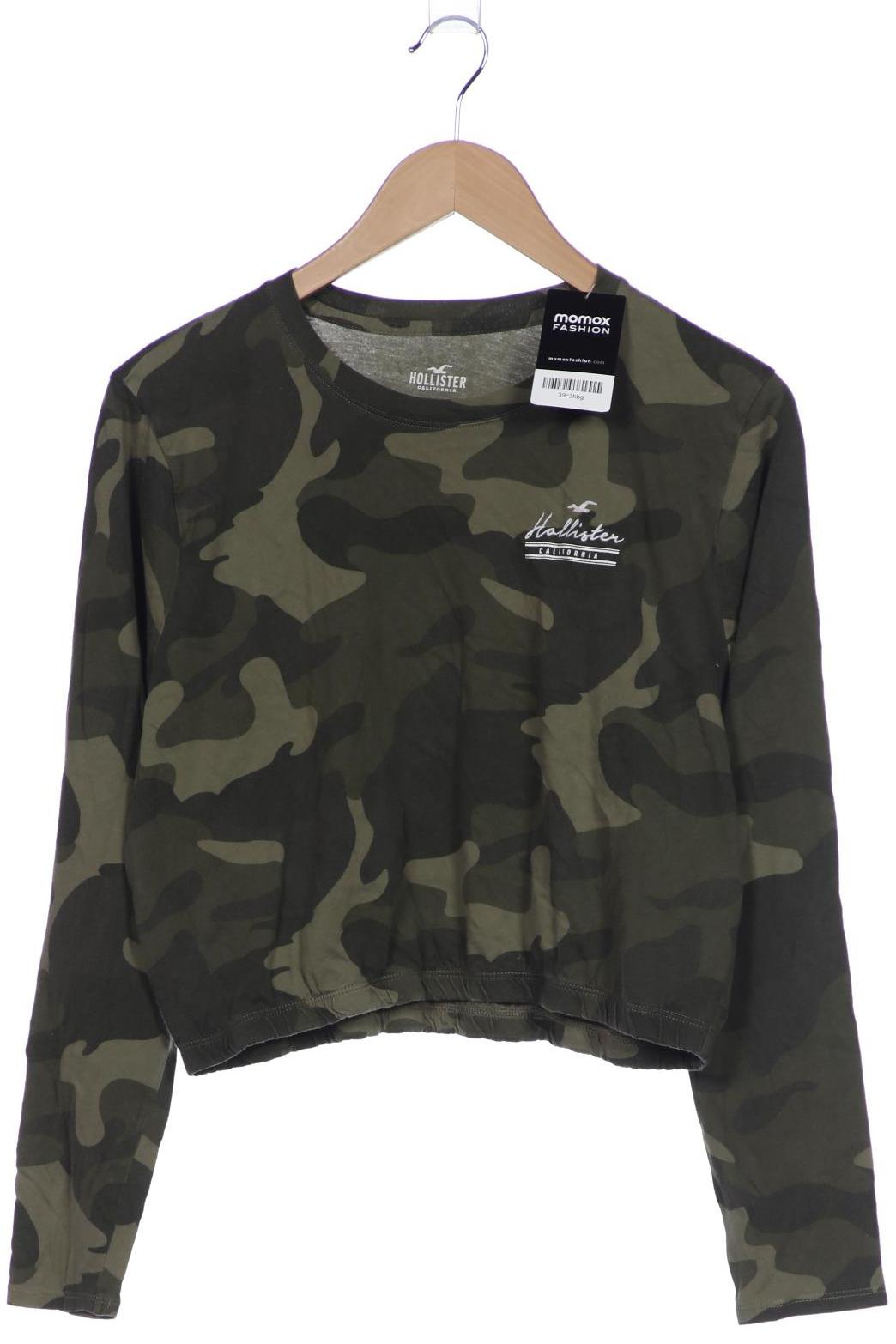 

Hollister Damen Langarmshirt, grün, Gr. 42