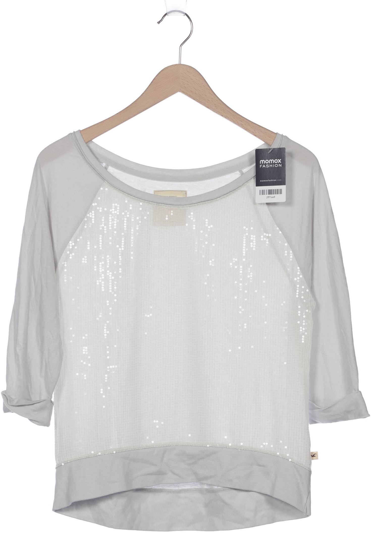 

Hollister Damen Langarmshirt, grau