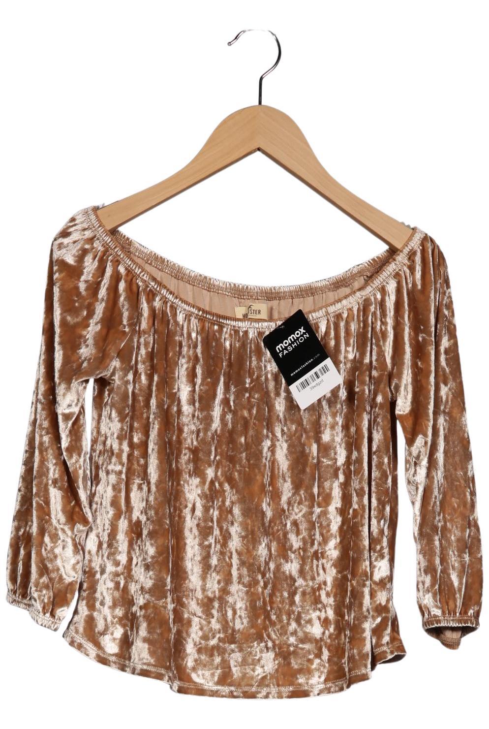 

Hollister Damen Langarmshirt, beige, Gr. 36