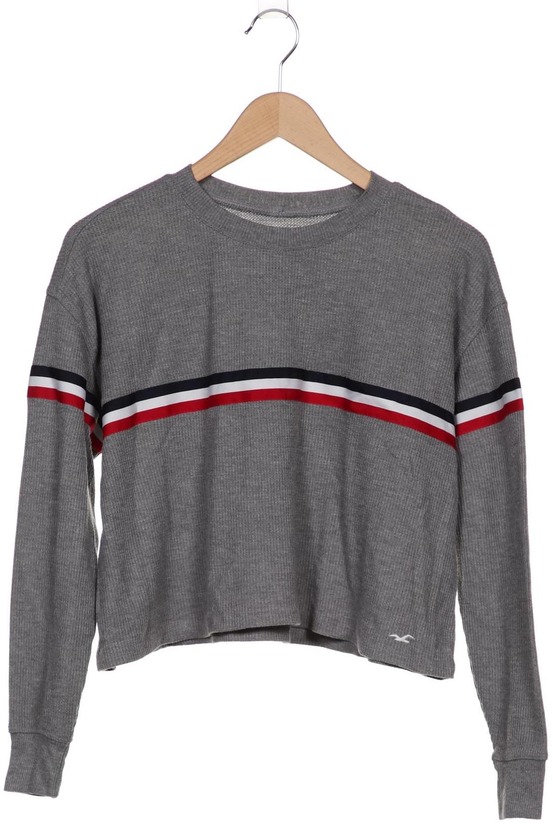 

Hollister Damen Langarmshirt, grau