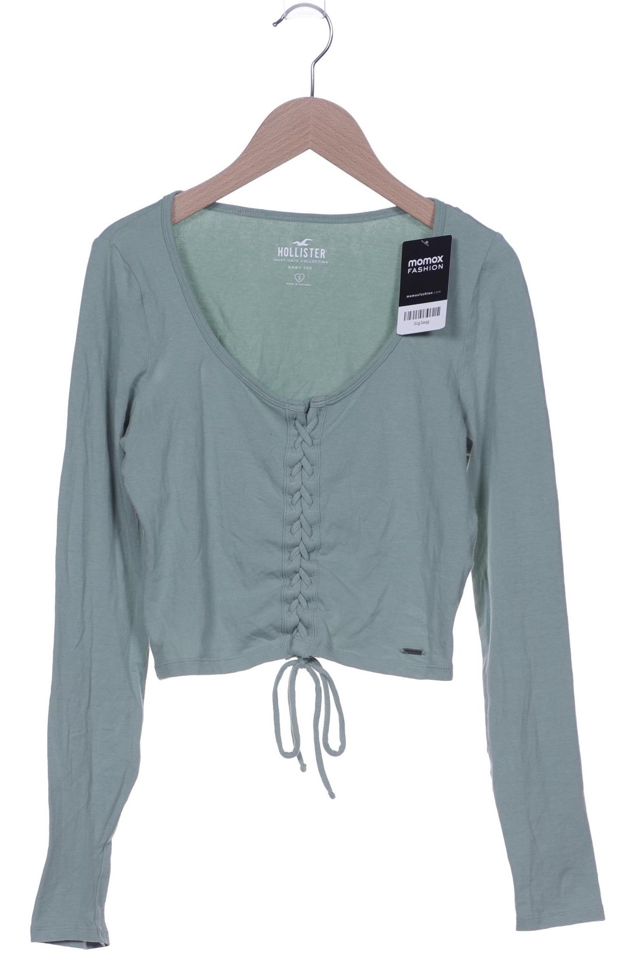 

Hollister Damen Langarmshirt, grün, Gr. 36