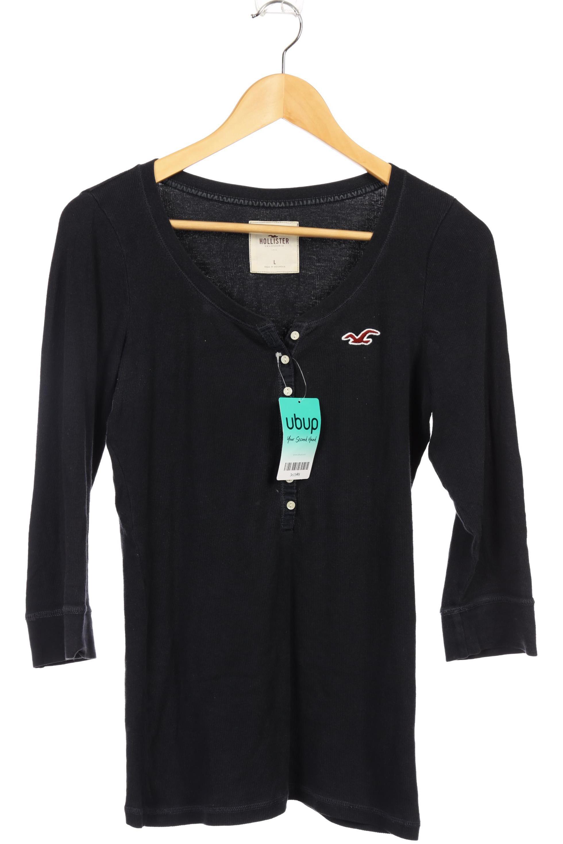 

Hollister Damen Langarmshirt, blau, Gr.