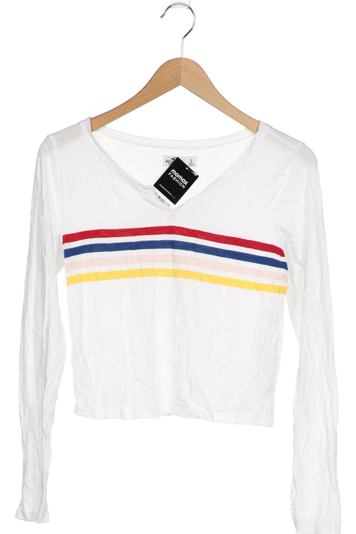 

Hollister Damen Langarmshirt, weiß