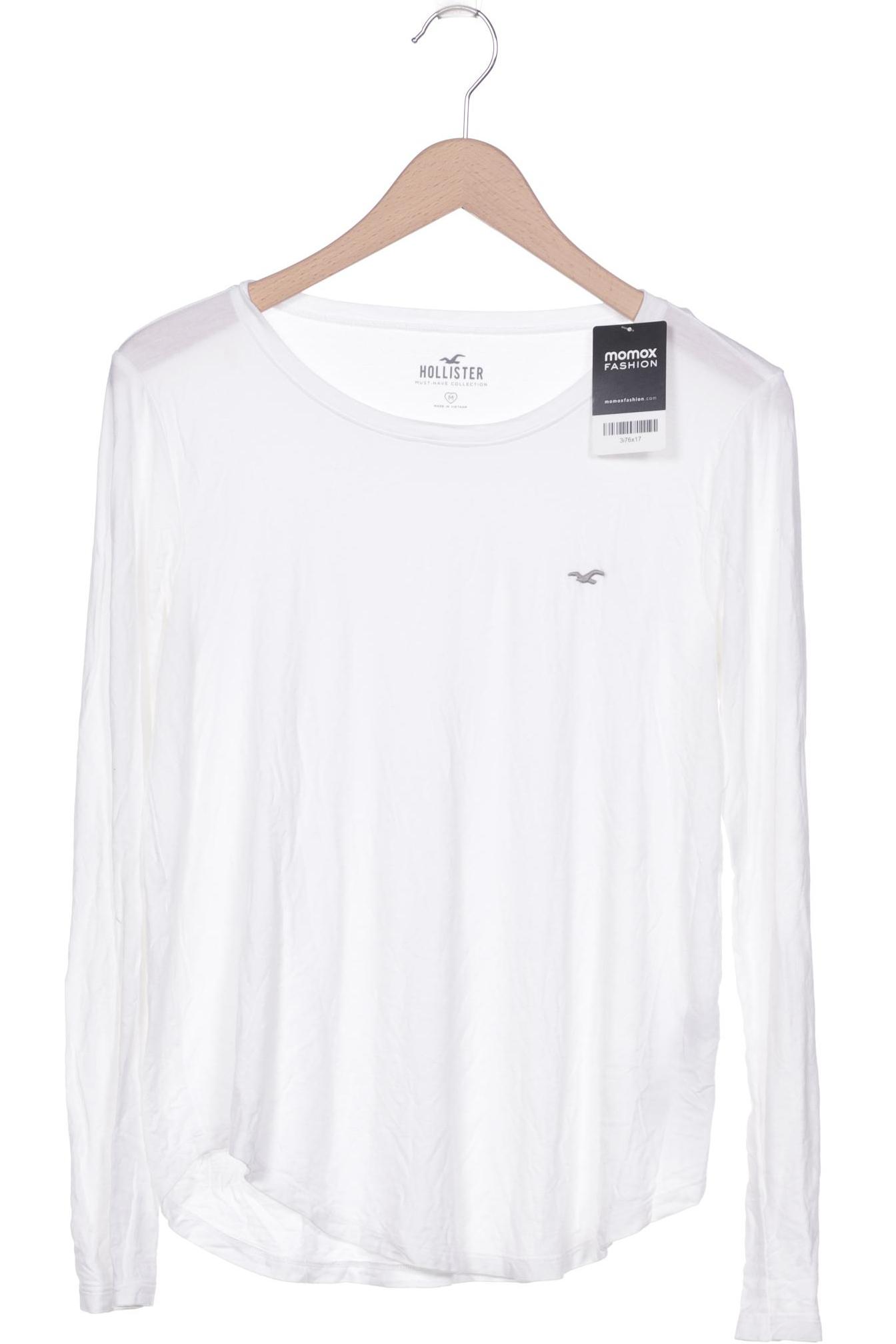 

Hollister Damen Langarmshirt, weiß