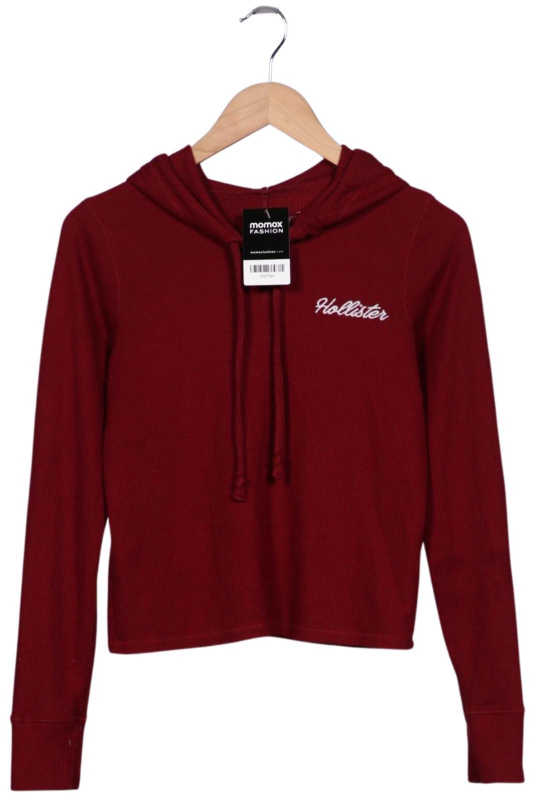 

Hollister Damen Langarmshirt, bordeaux, Gr. 36