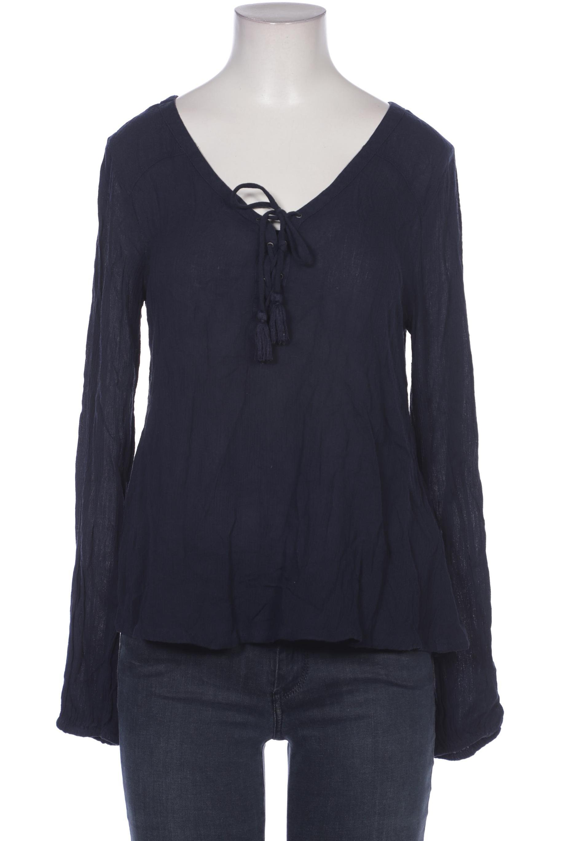 

Hollister Damen Langarmshirt, marineblau, Gr. 38