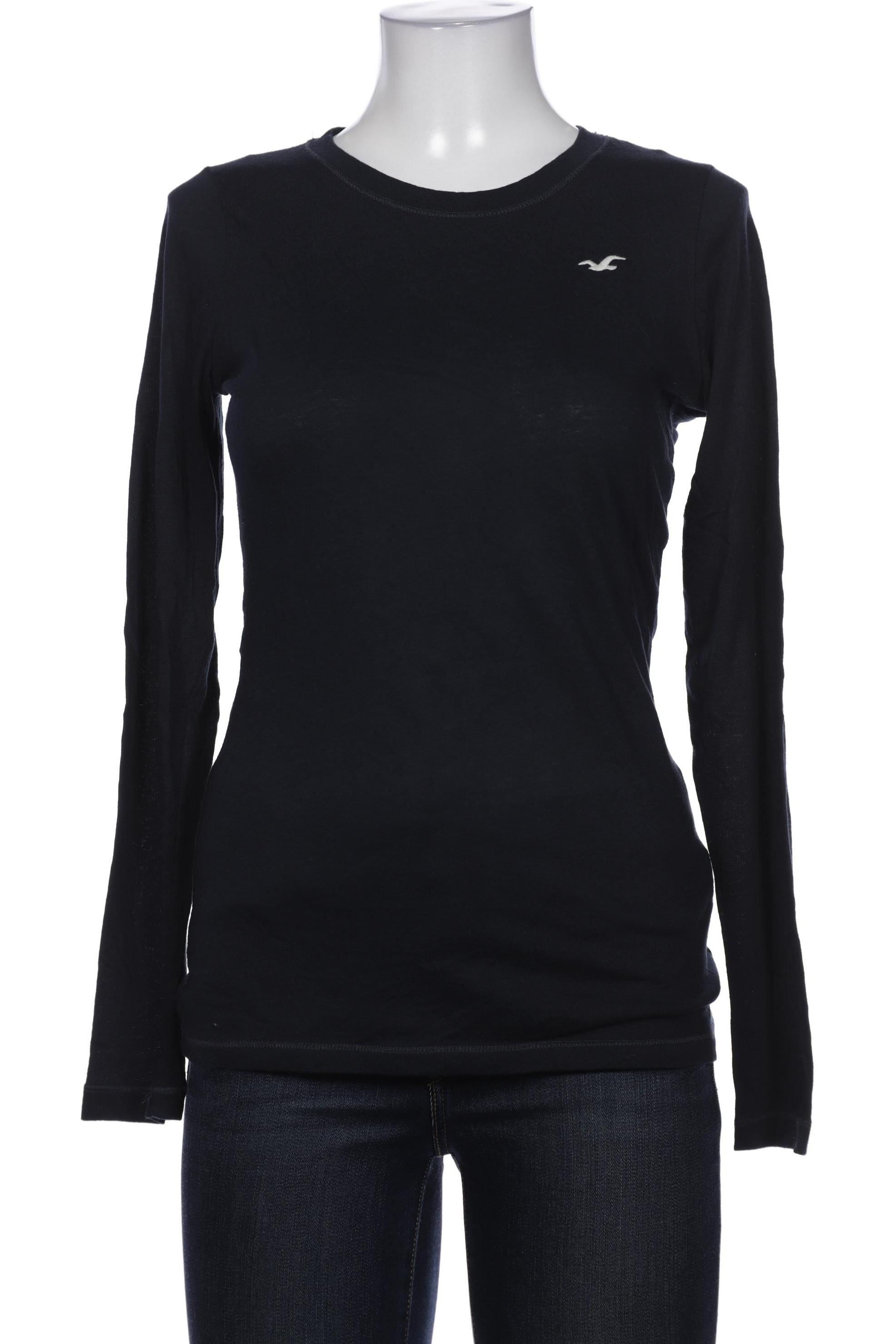 

Hollister Damen Langarmshirt, marineblau, Gr. 38