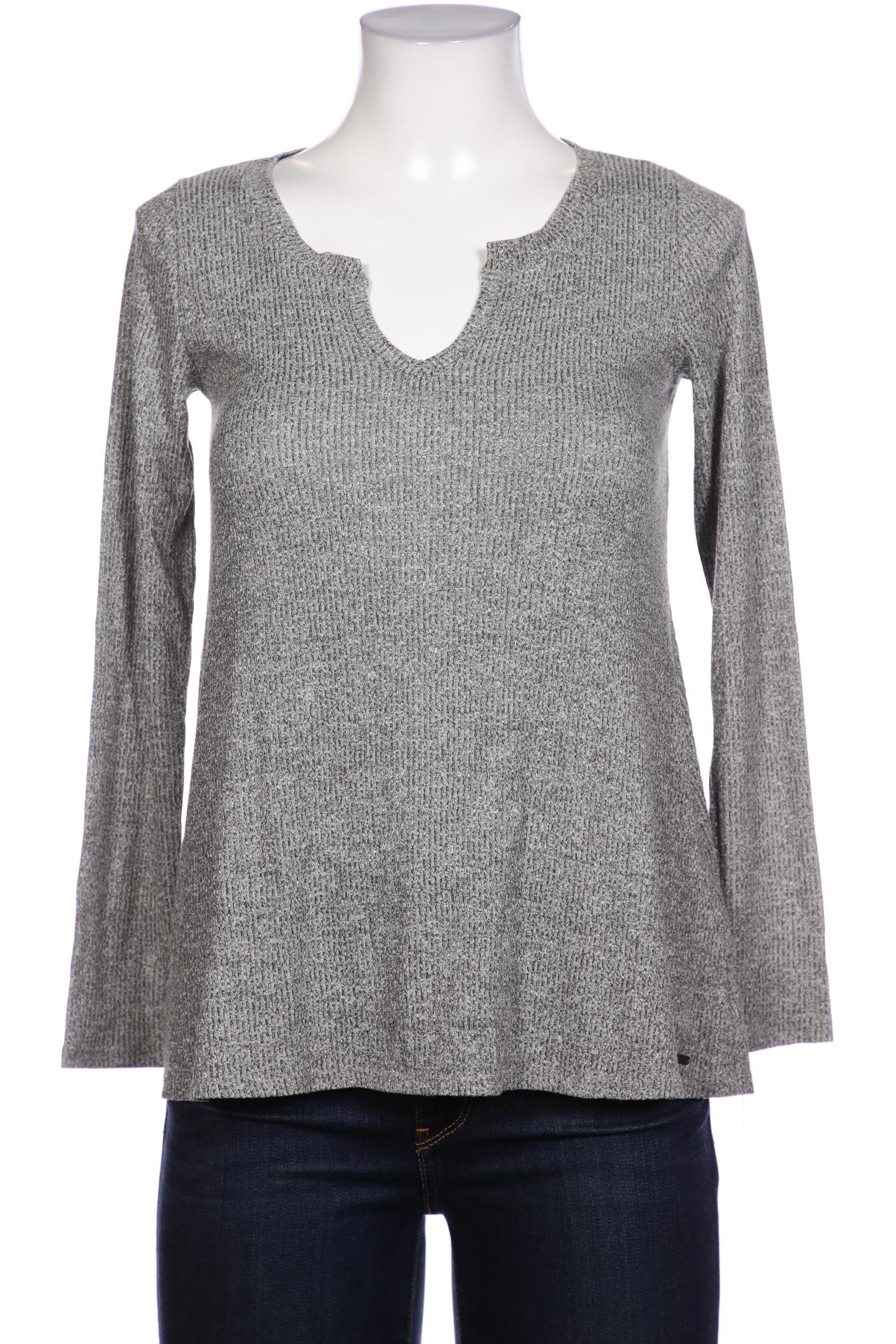 

Hollister Damen Langarmshirt, grau, Gr. 36