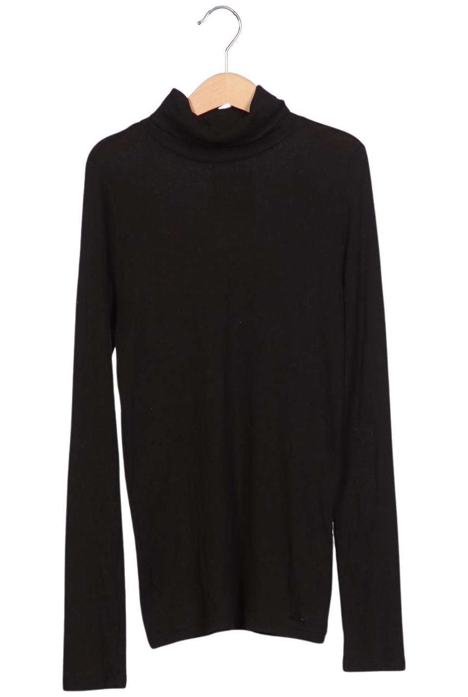 

Hollister Damen Langarmshirt, schwarz, Gr. 36