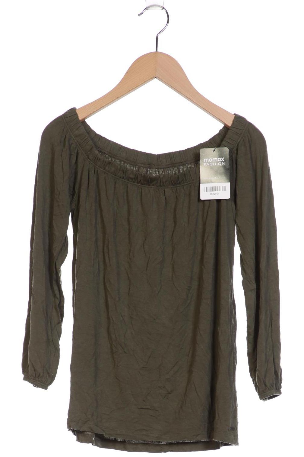

Hollister Damen Langarmshirt, grün, Gr. 34