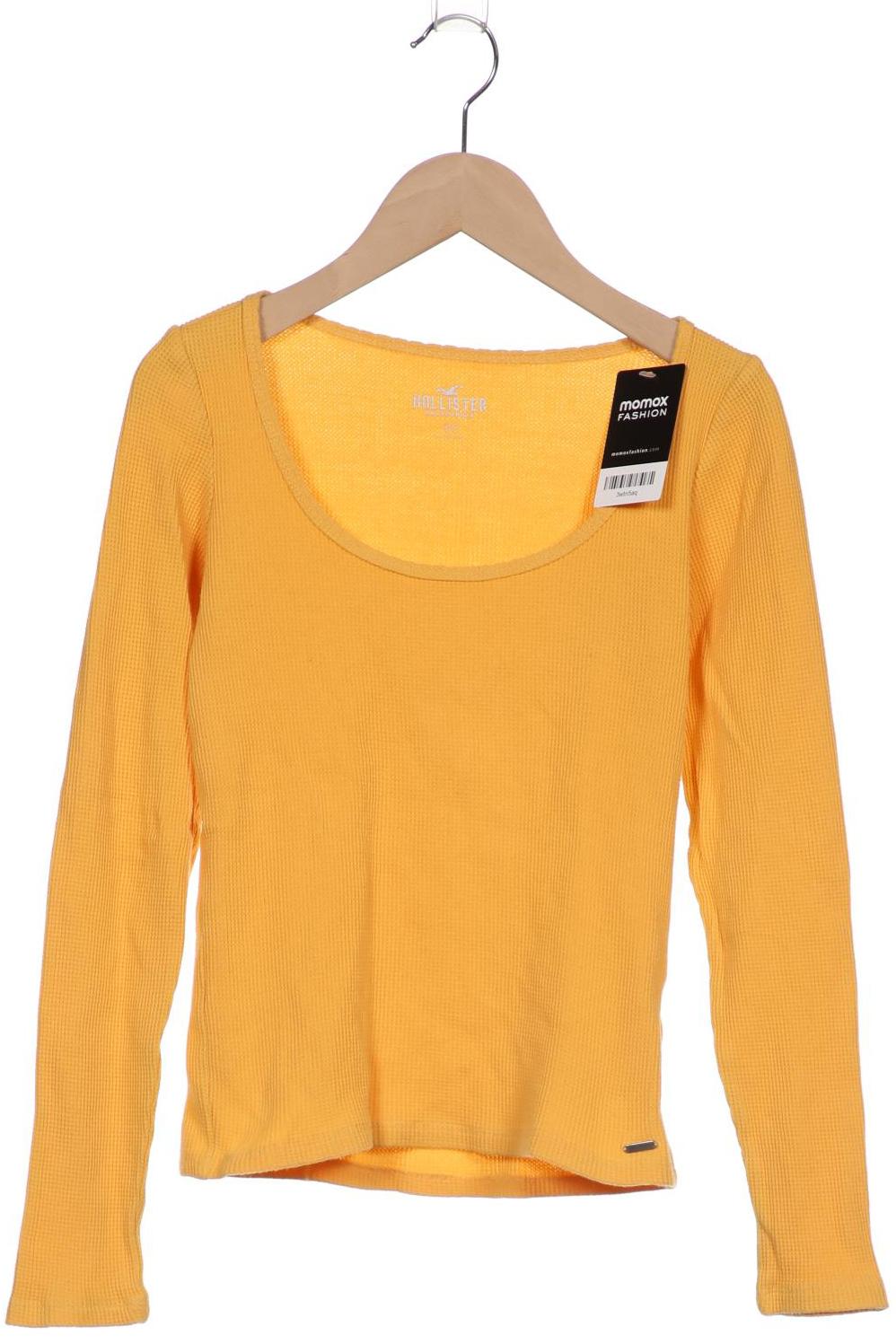 

Hollister Damen Langarmshirt, gelb