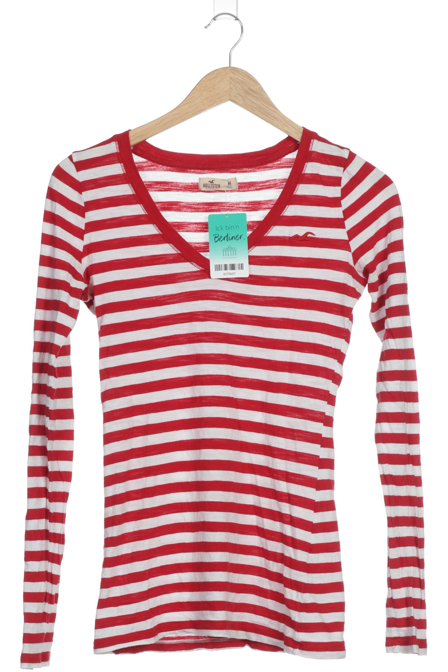 

Hollister Damen Langarmshirt, pink, Gr.