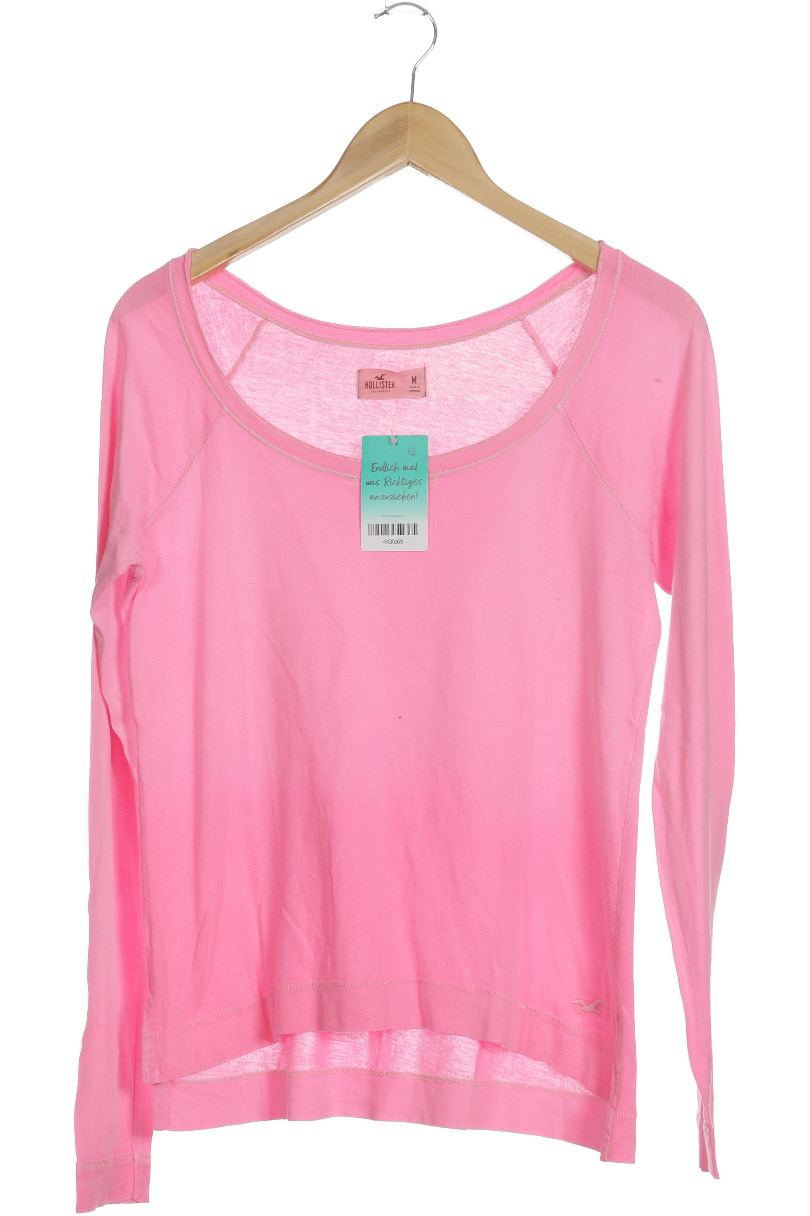 

Hollister Damen Langarmshirt, pink, Gr.
