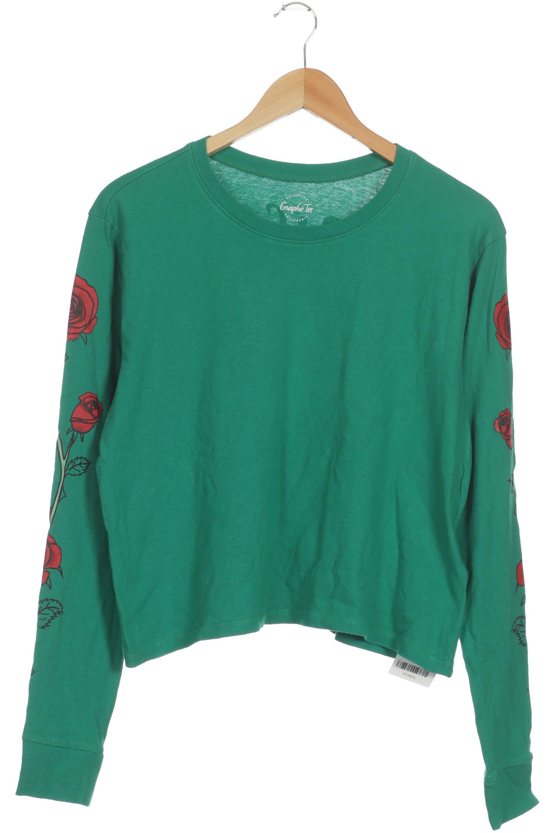 

Hollister Damen Langarmshirt, grün, Gr. 36