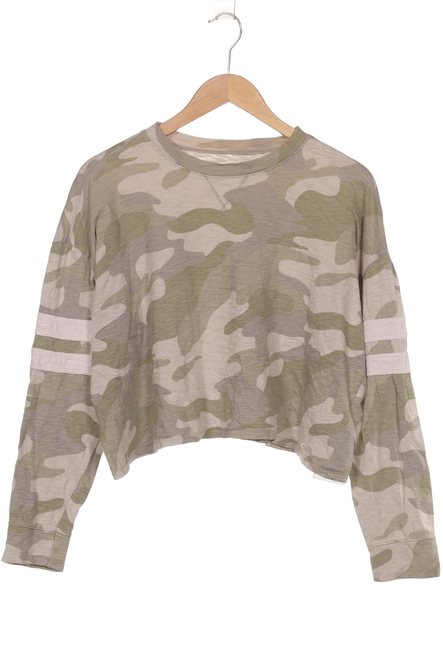 

Hollister Damen Langarmshirt, grün, Gr. 36
