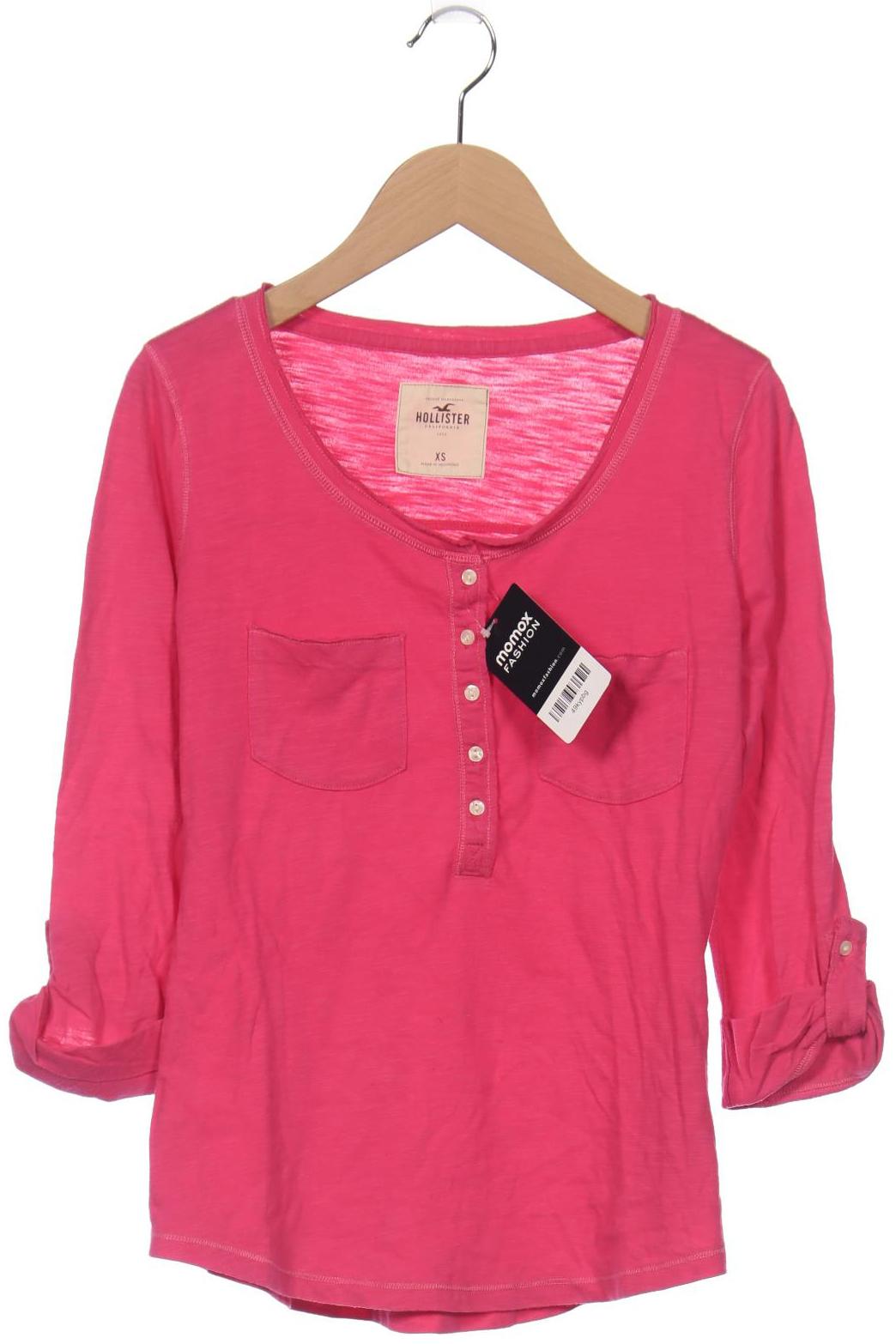 

Hollister Damen Langarmshirt, pink