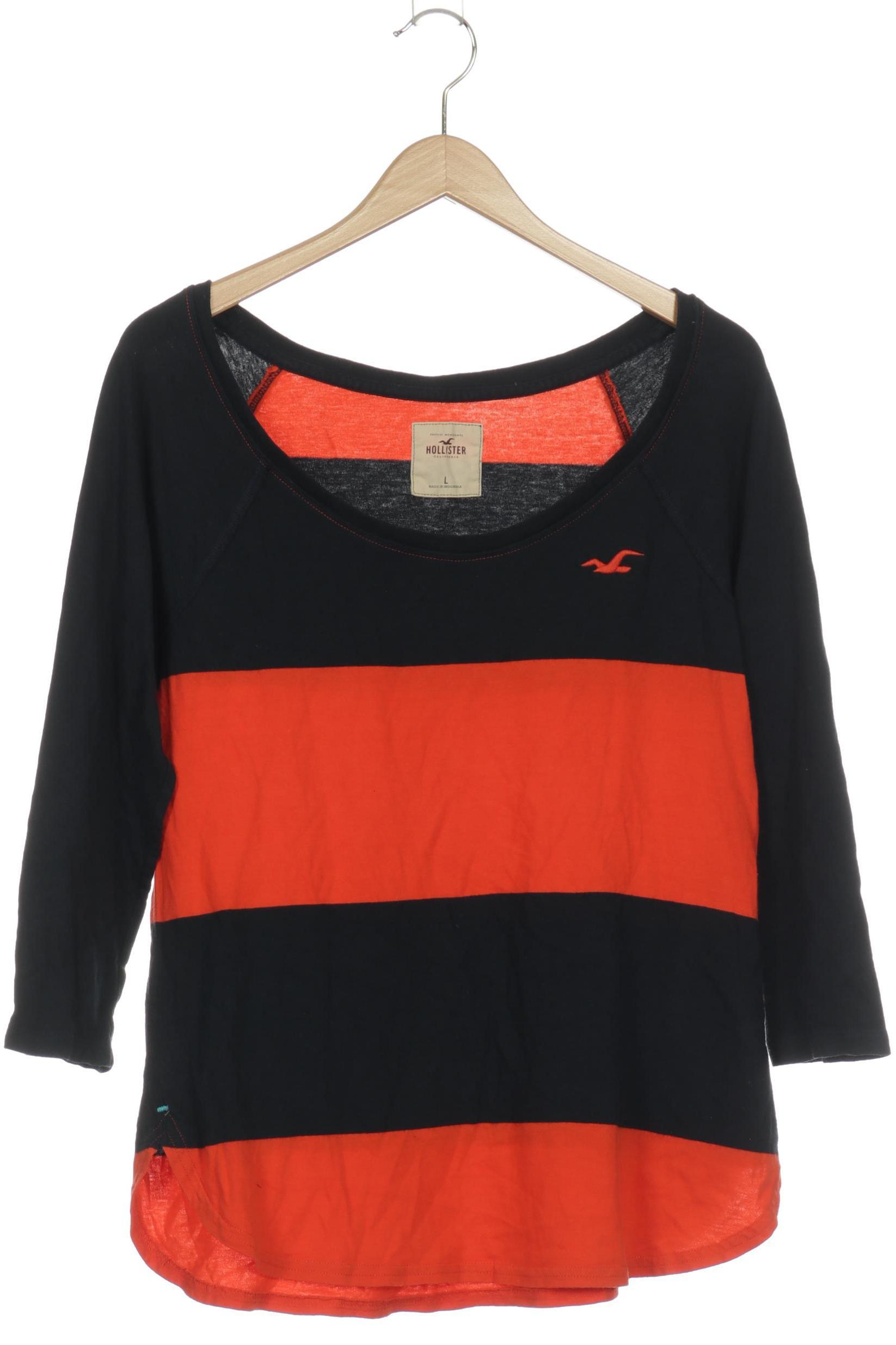 

Hollister Damen Langarmshirt, orange, Gr.