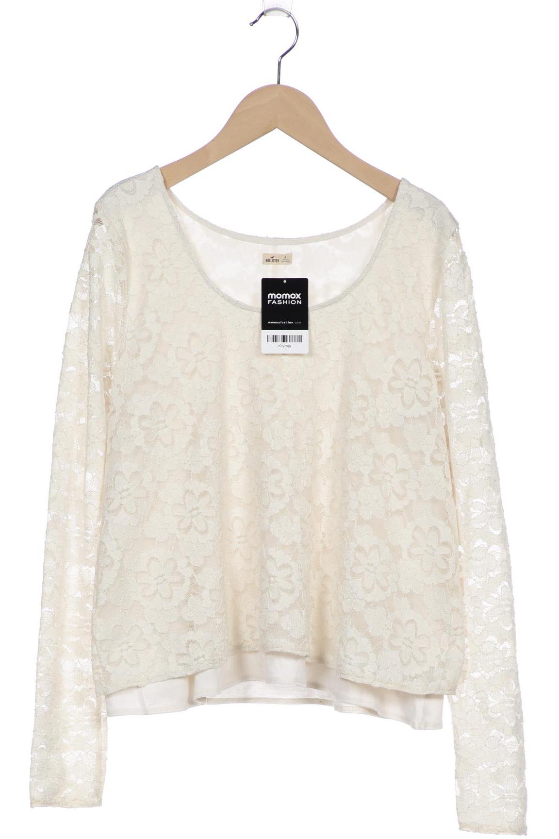 

Hollister Damen Langarmshirt, cremeweiß