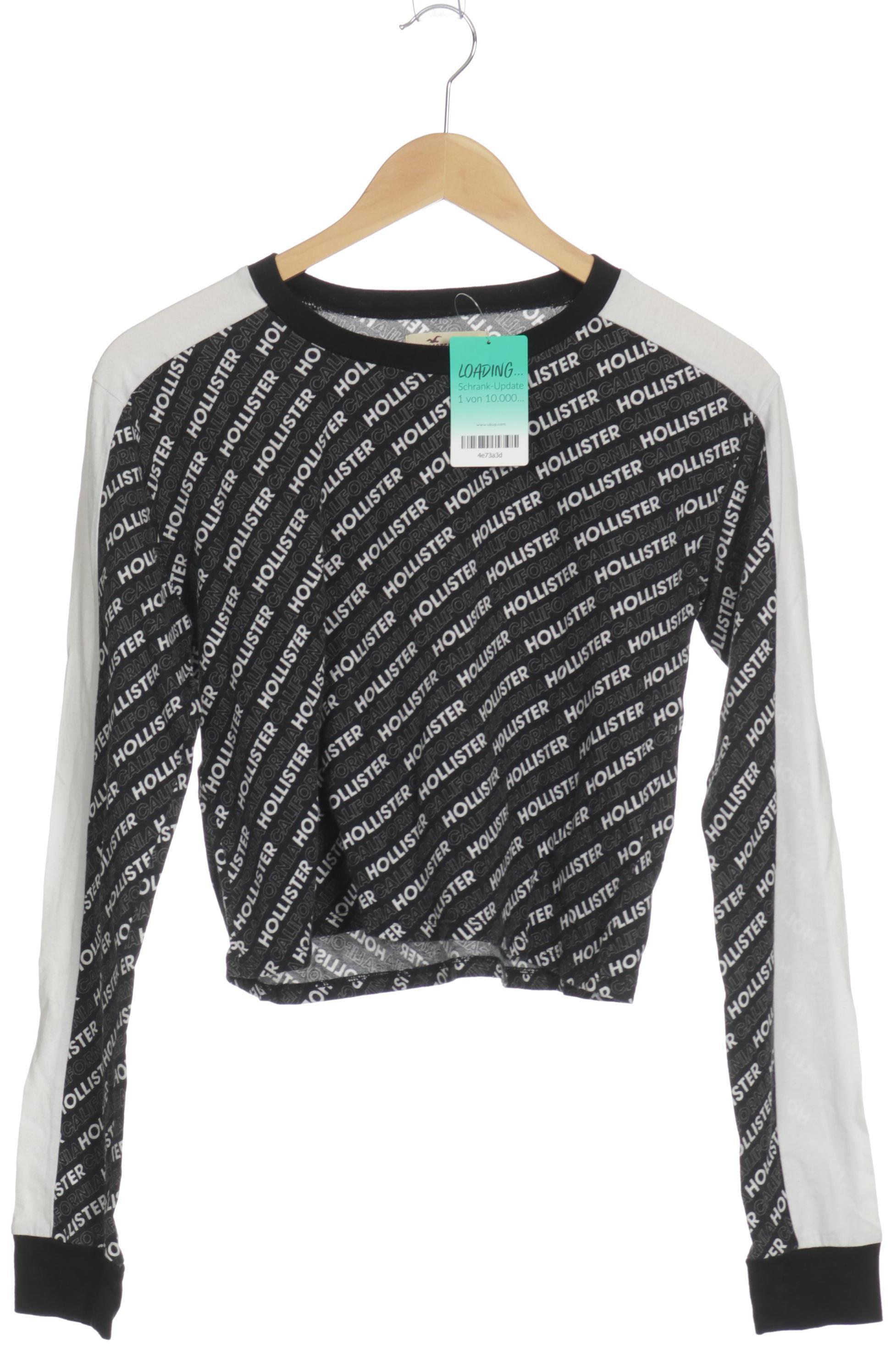 

Hollister Damen Langarmshirt, schwarz, Gr.
