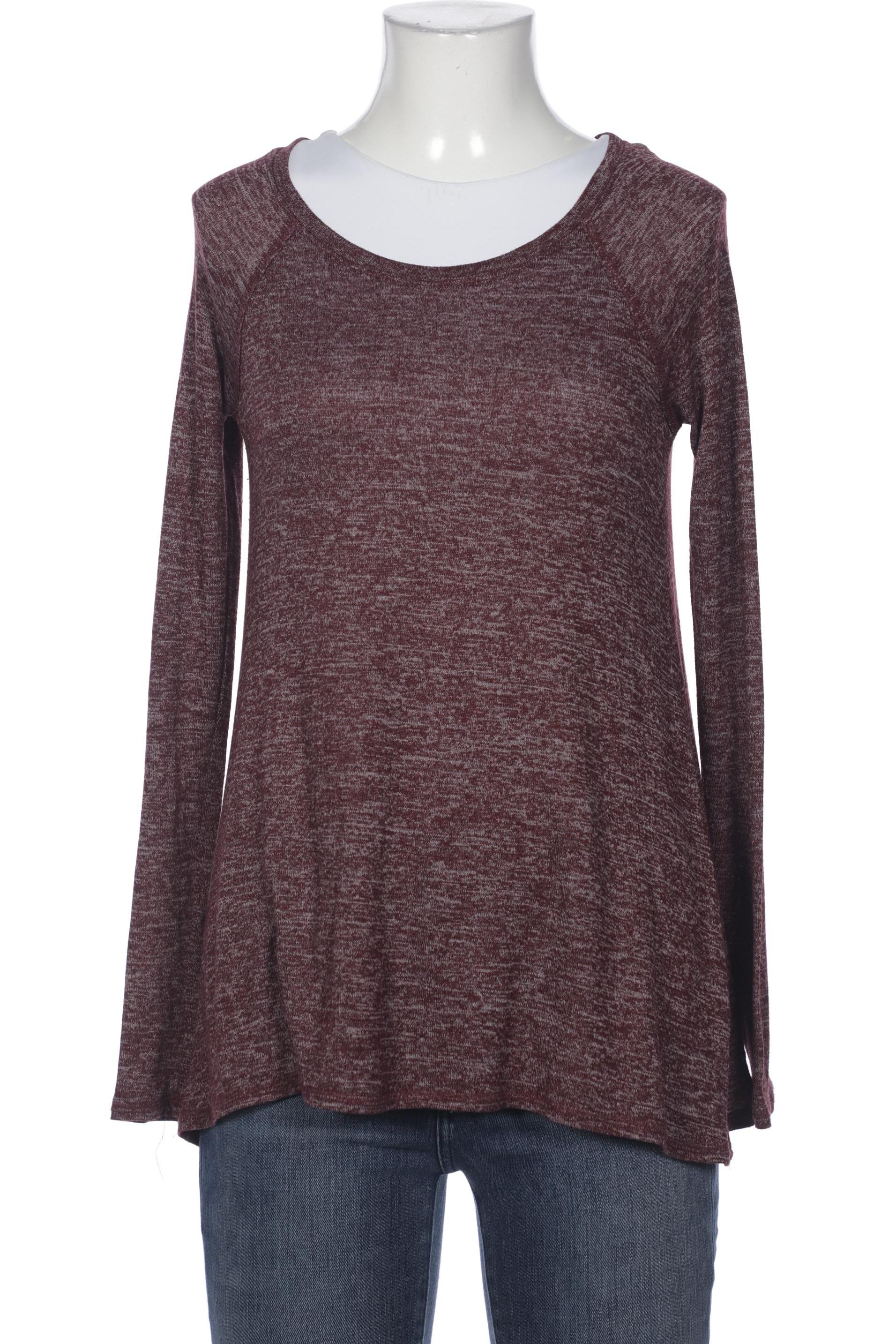 

Hollister Damen Langarmshirt, bordeaux, Gr. 34