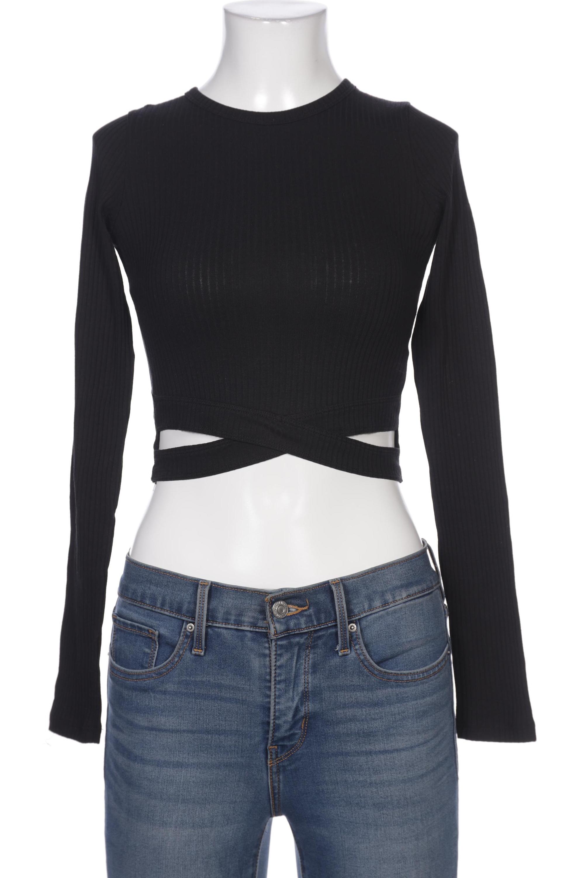 

Hollister Damen Langarmshirt, schwarz