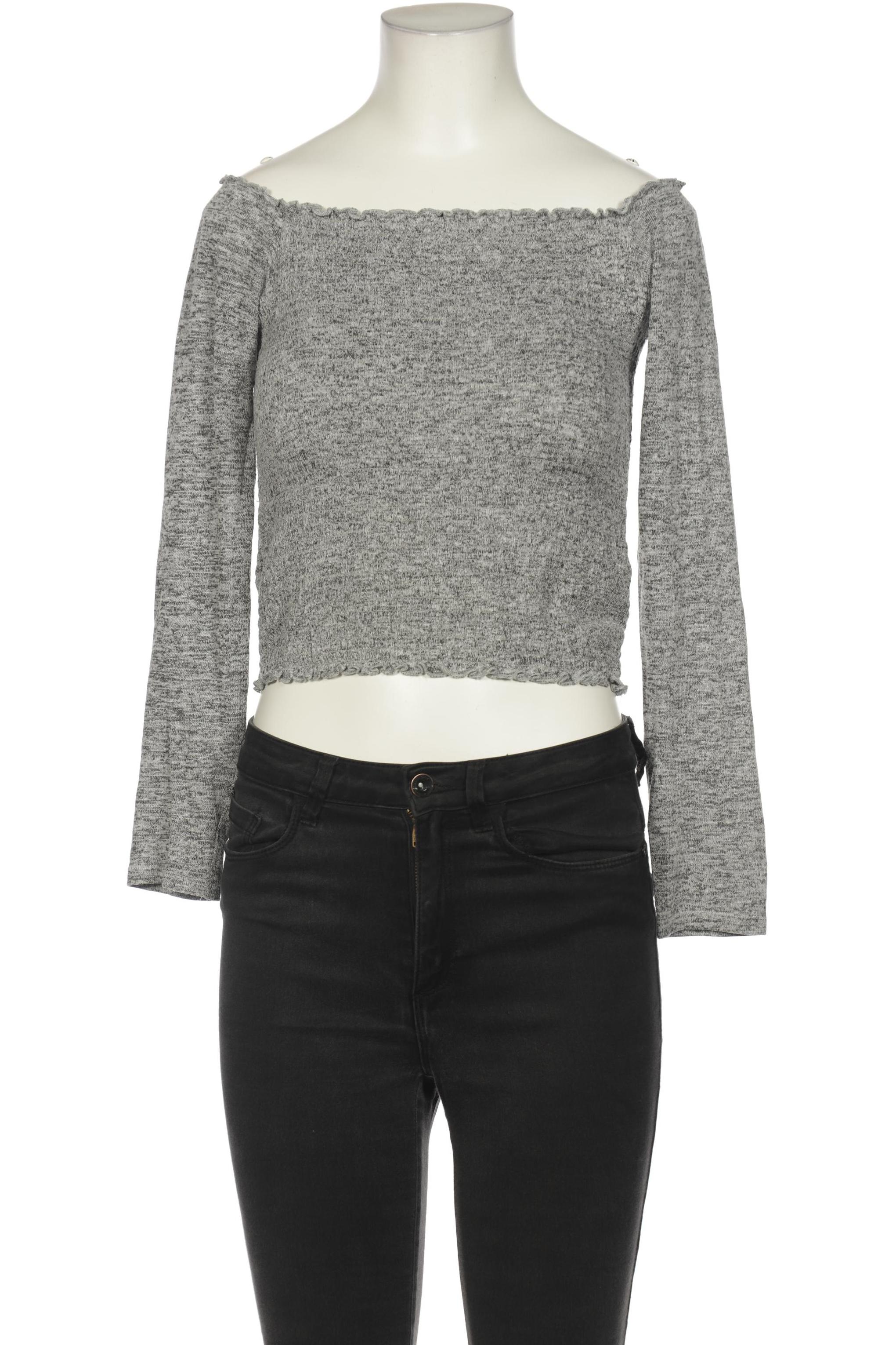

Hollister Damen Langarmshirt, grau