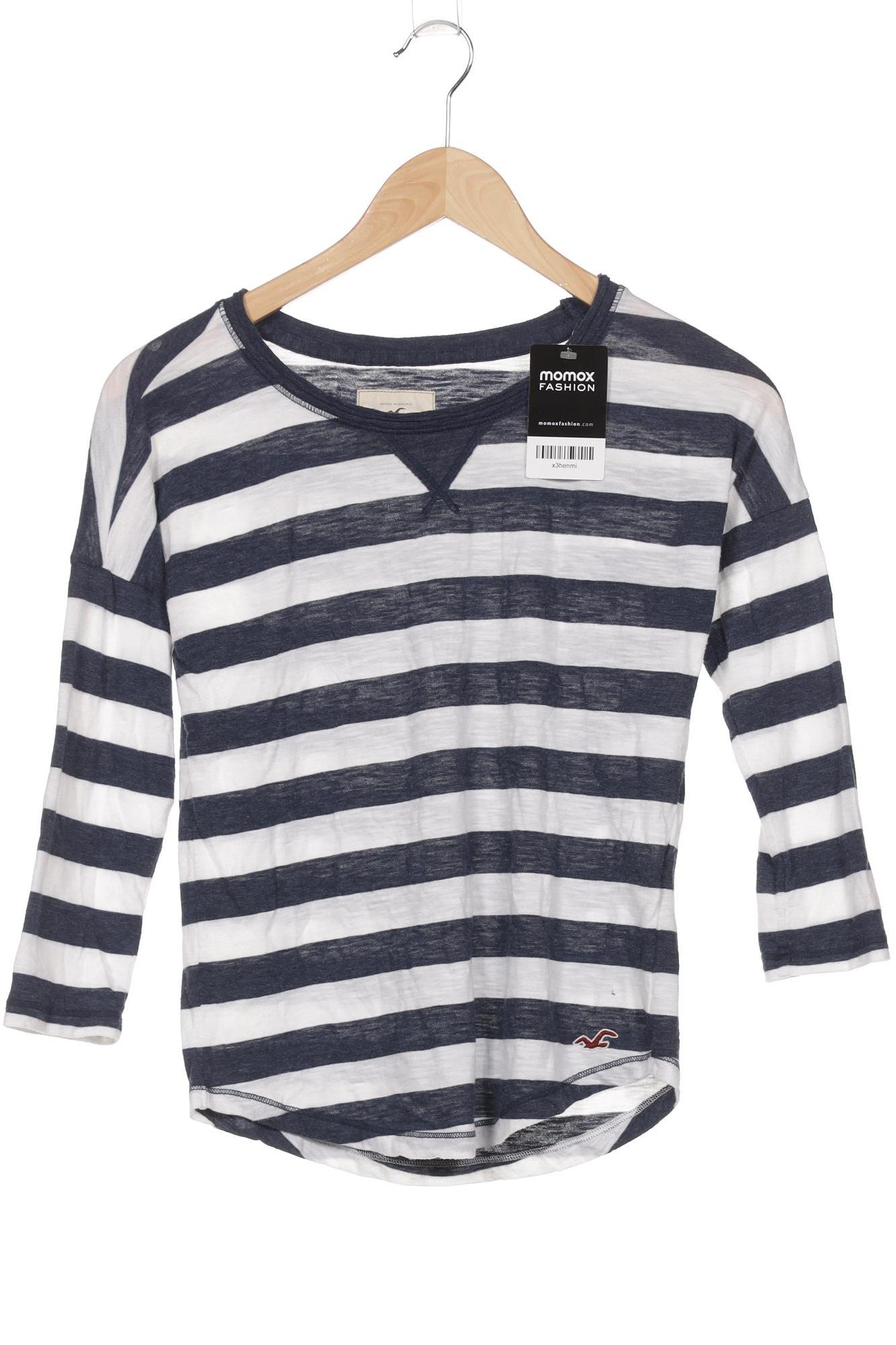 

Hollister Damen Langarmshirt, marineblau, Gr. 34
