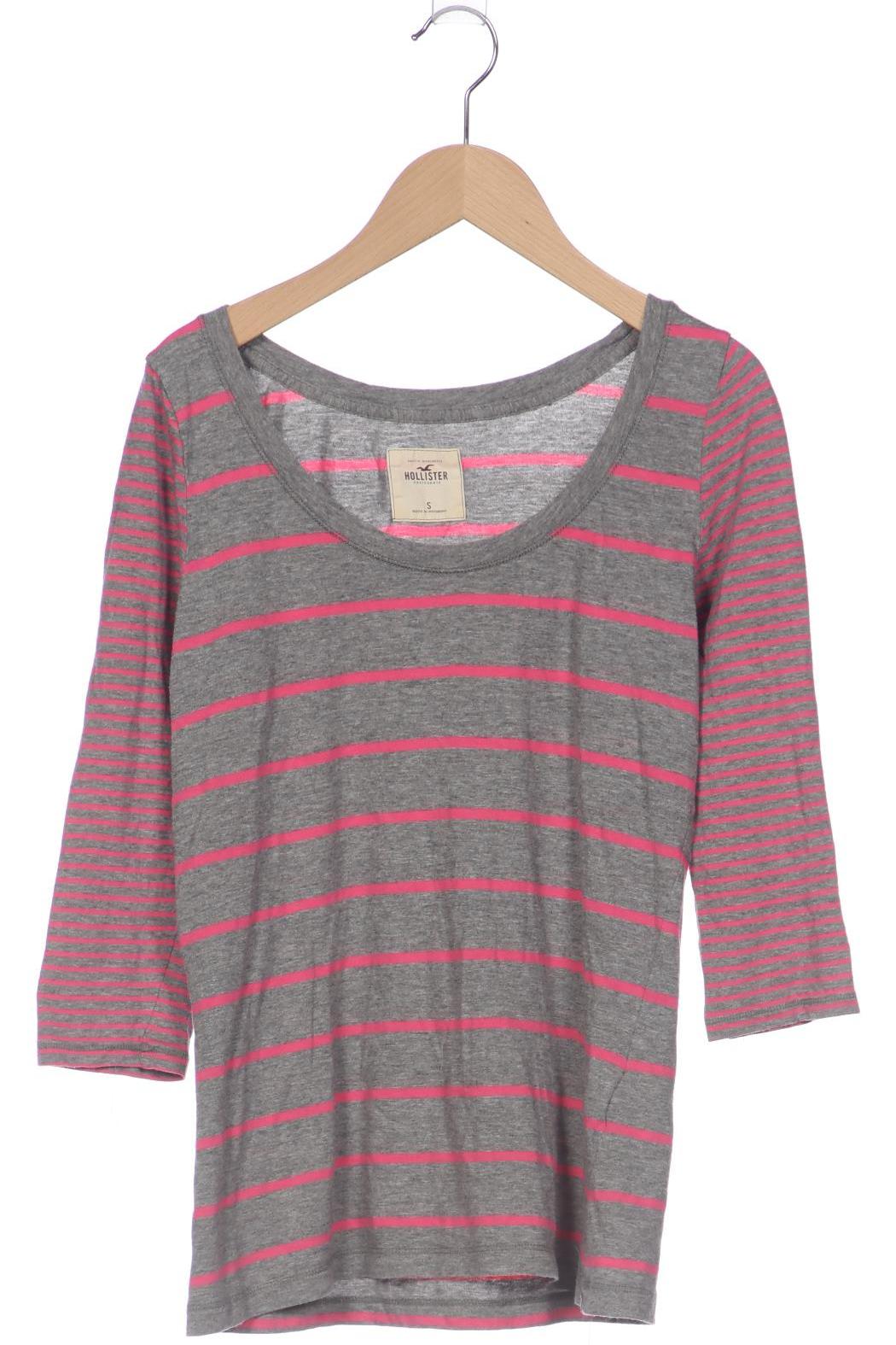 

Hollister Damen Langarmshirt, grau, Gr. 36