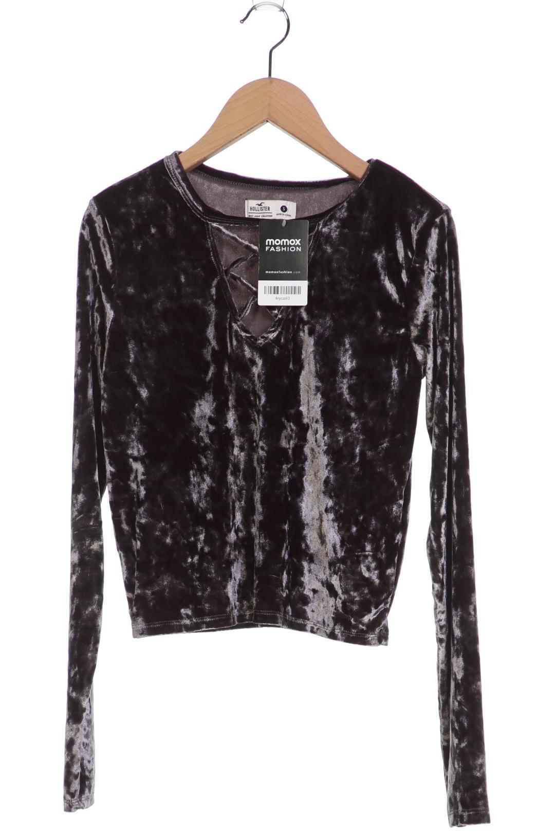 

Hollister Damen Langarmshirt, grau