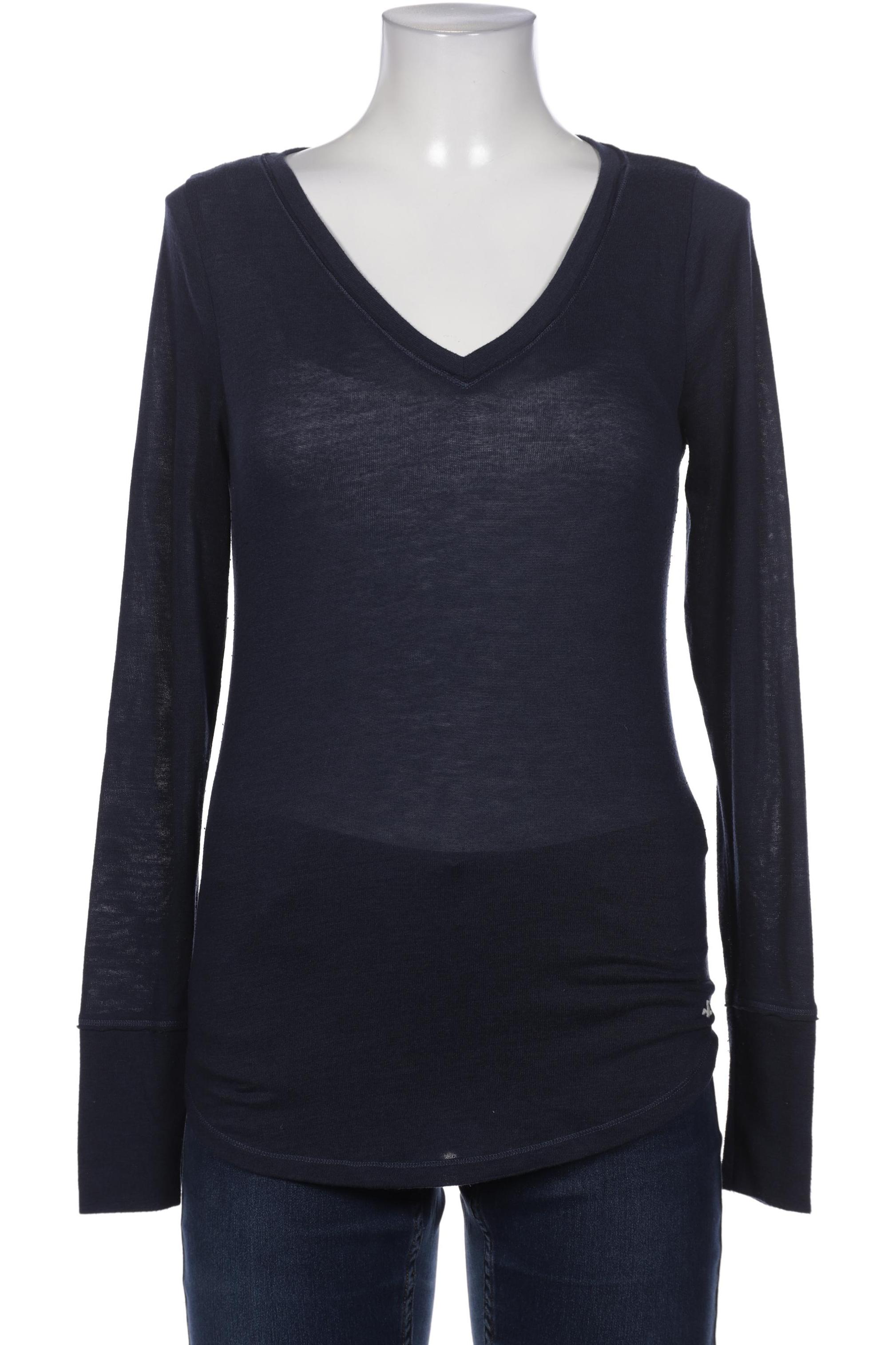 

Hollister Damen Langarmshirt, marineblau, Gr. 42