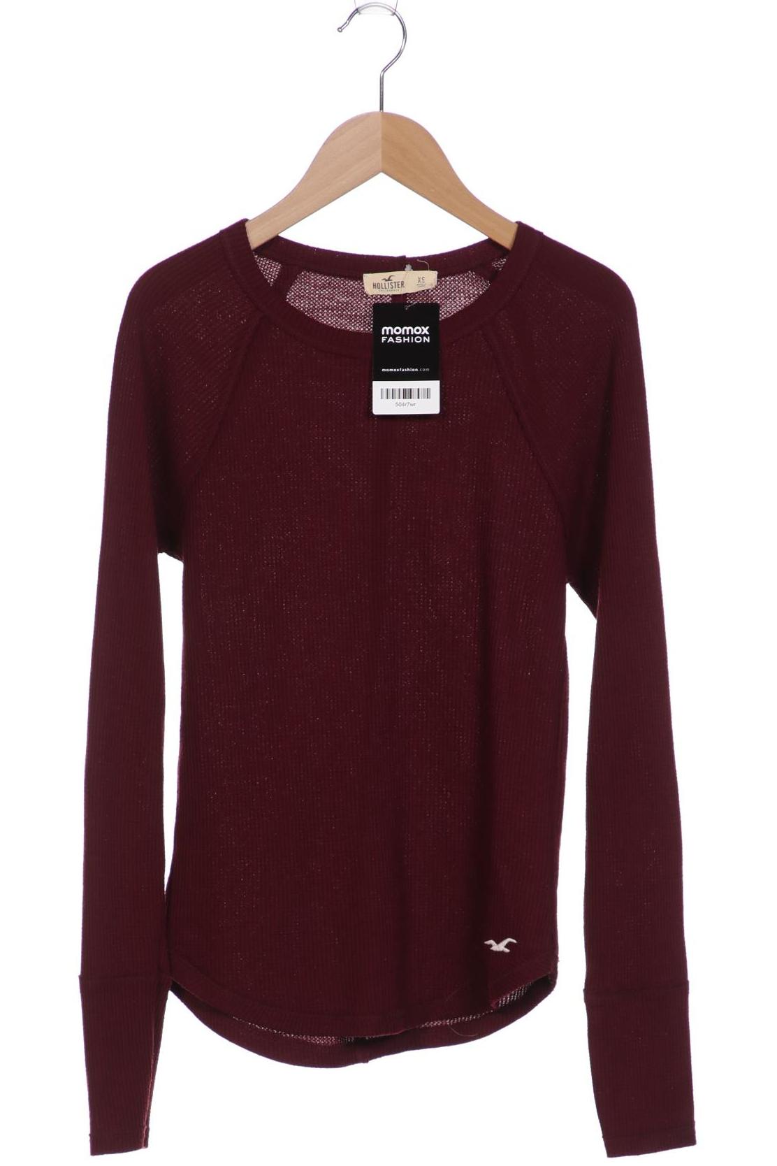 

Hollister Damen Langarmshirt, bordeaux