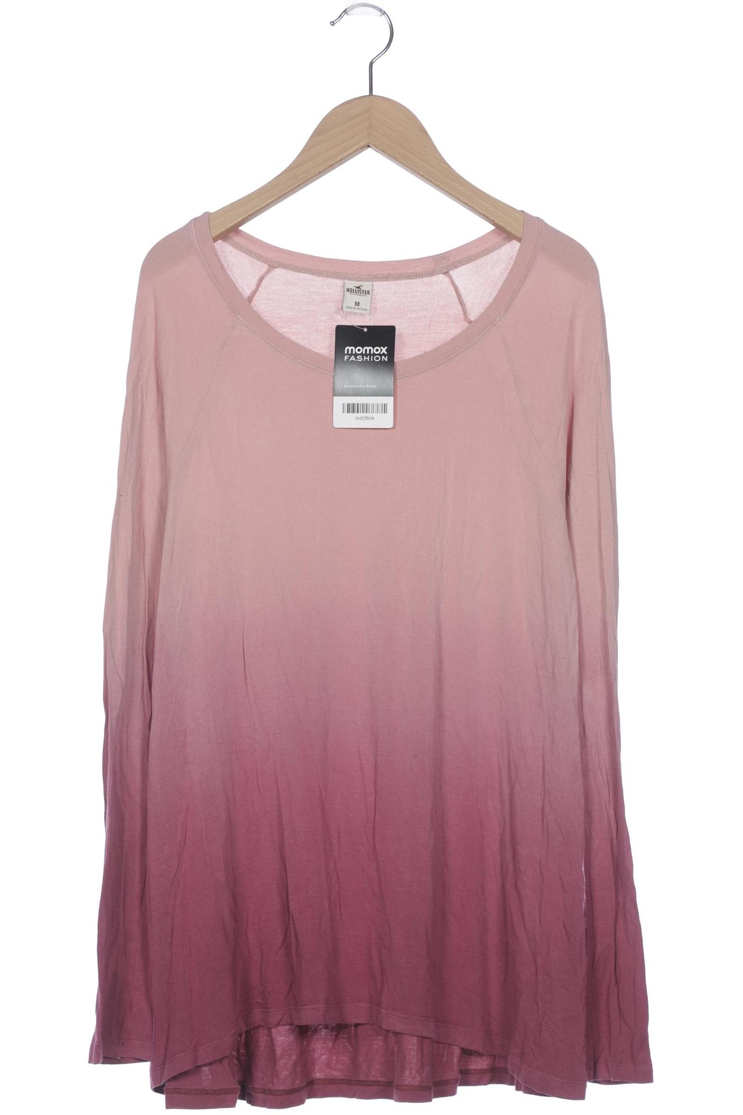 

Hollister Damen Langarmshirt, pink, Gr. 38