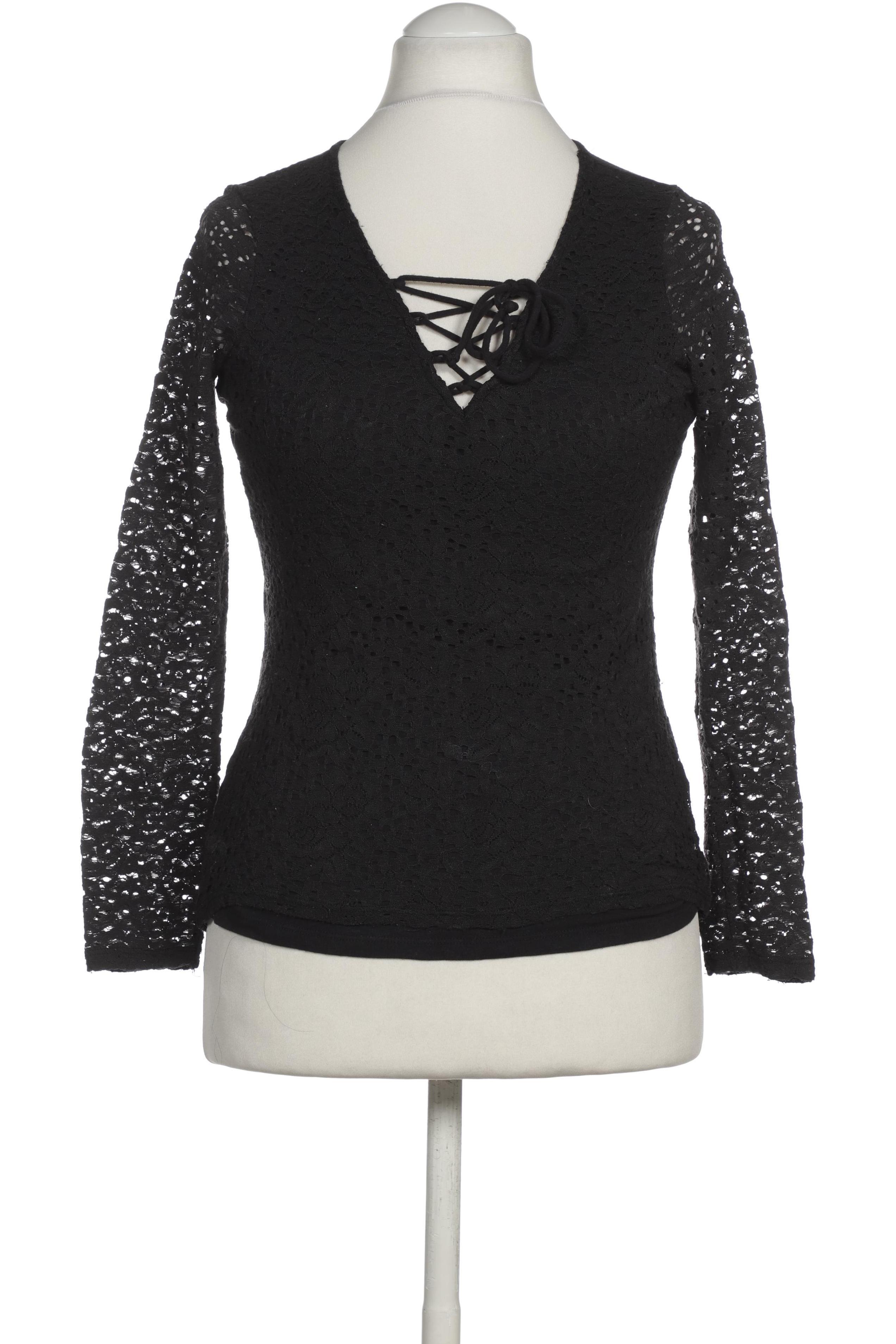 

Hollister Damen Langarmshirt, schwarz, Gr.