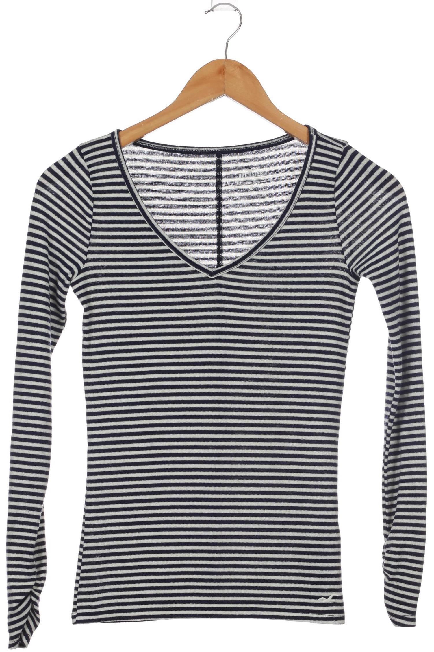

Hollister Damen Langarmshirt, blau, Gr.