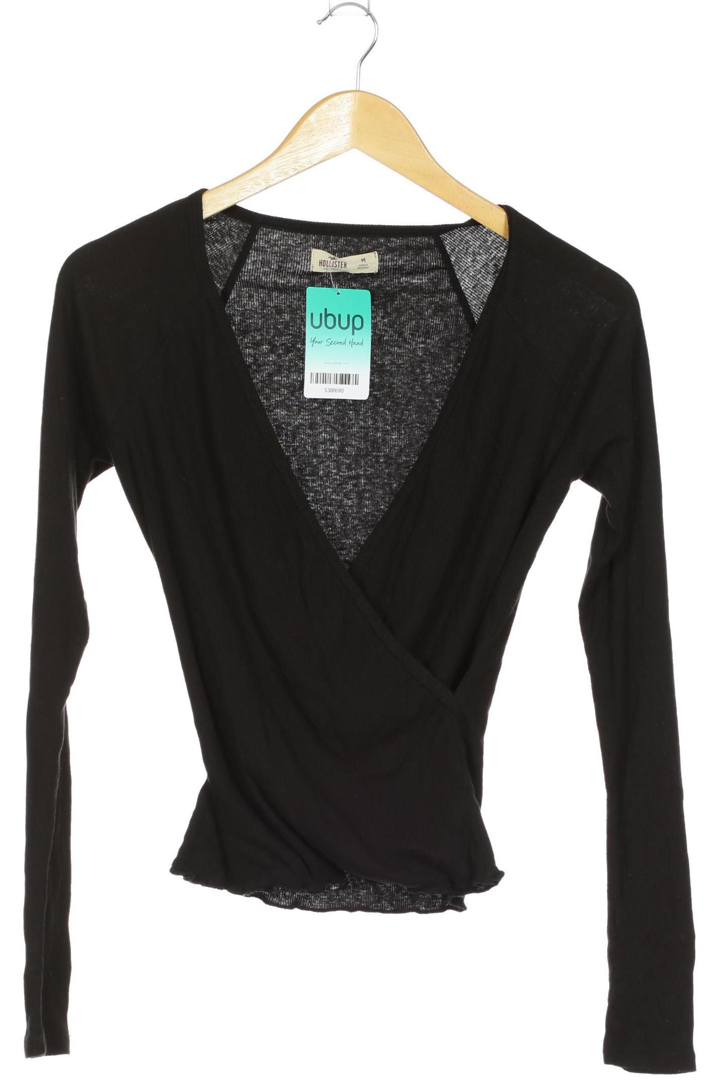 

Hollister Damen Langarmshirt, schwarz, Gr.