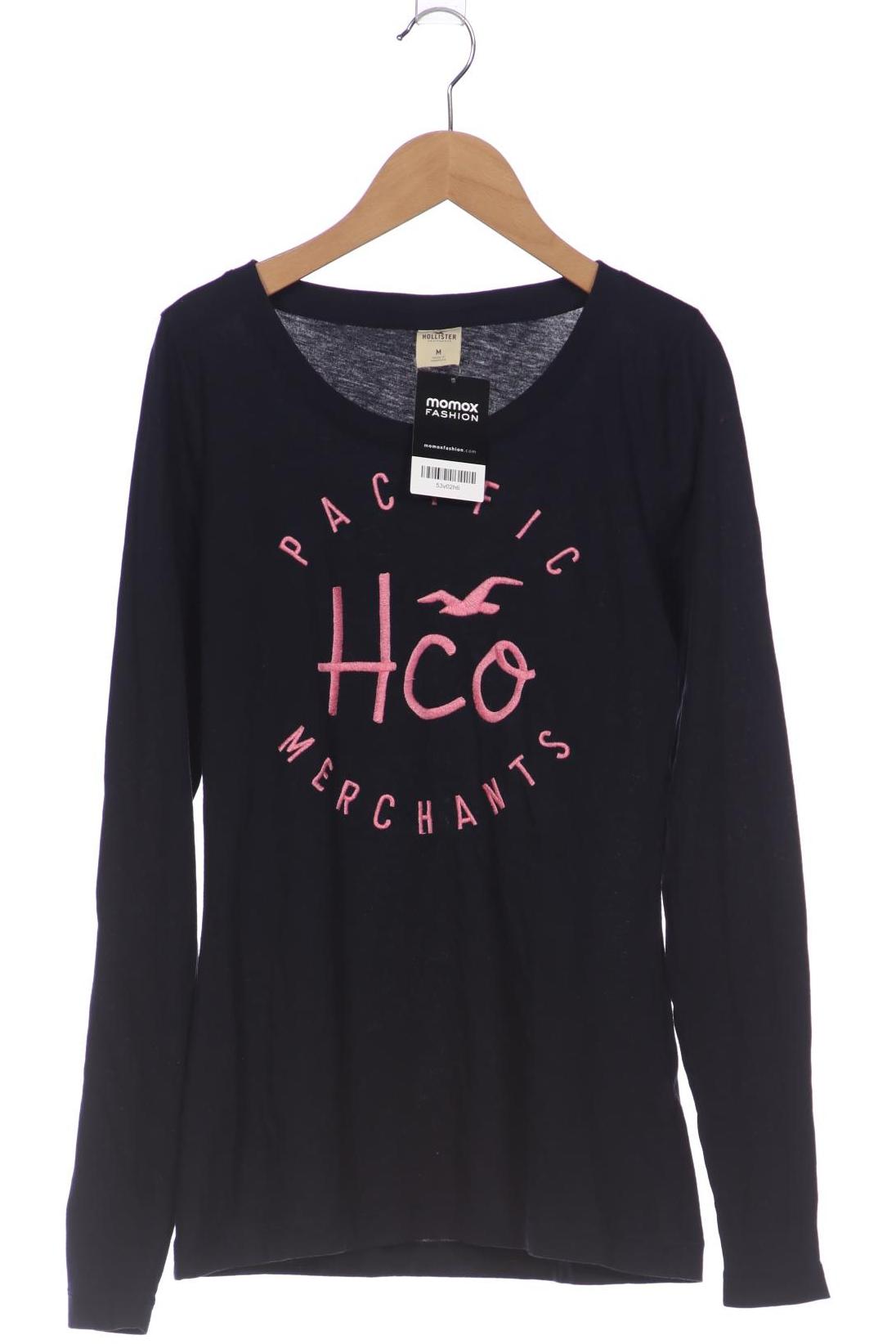 

Hollister Damen Langarmshirt, marineblau, Gr. 38