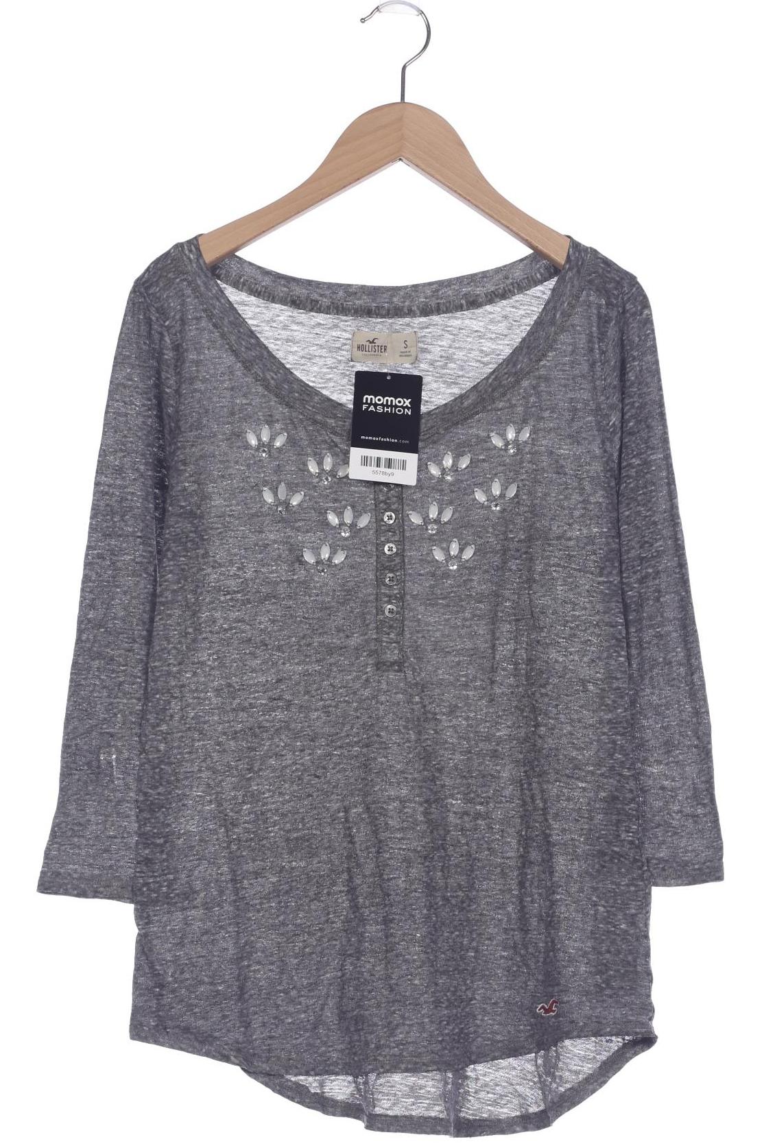 Thumbnail - Hollister Damen Langarmshirt, grau, Gr. 36