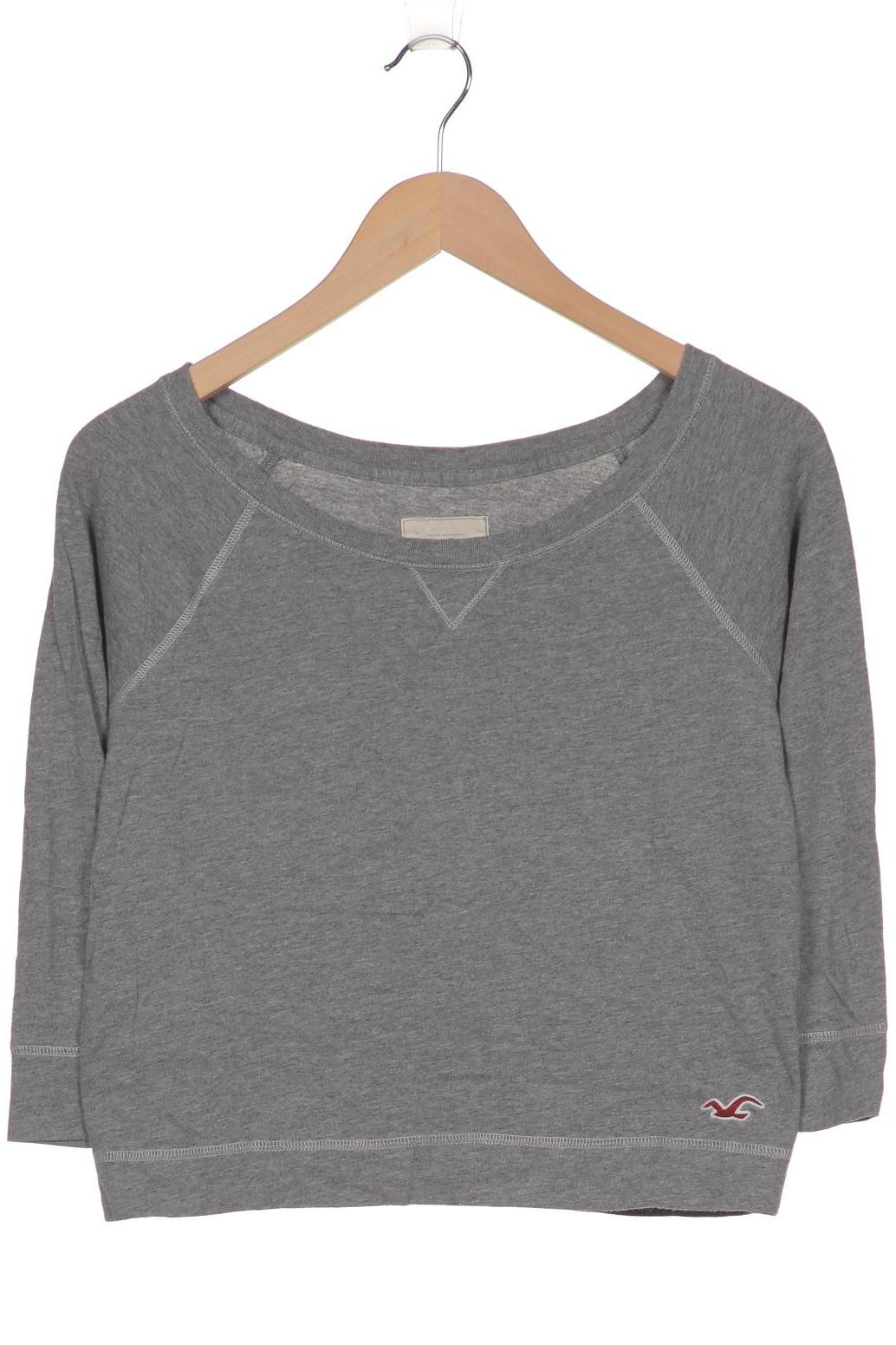 

Hollister Damen Langarmshirt, grau
