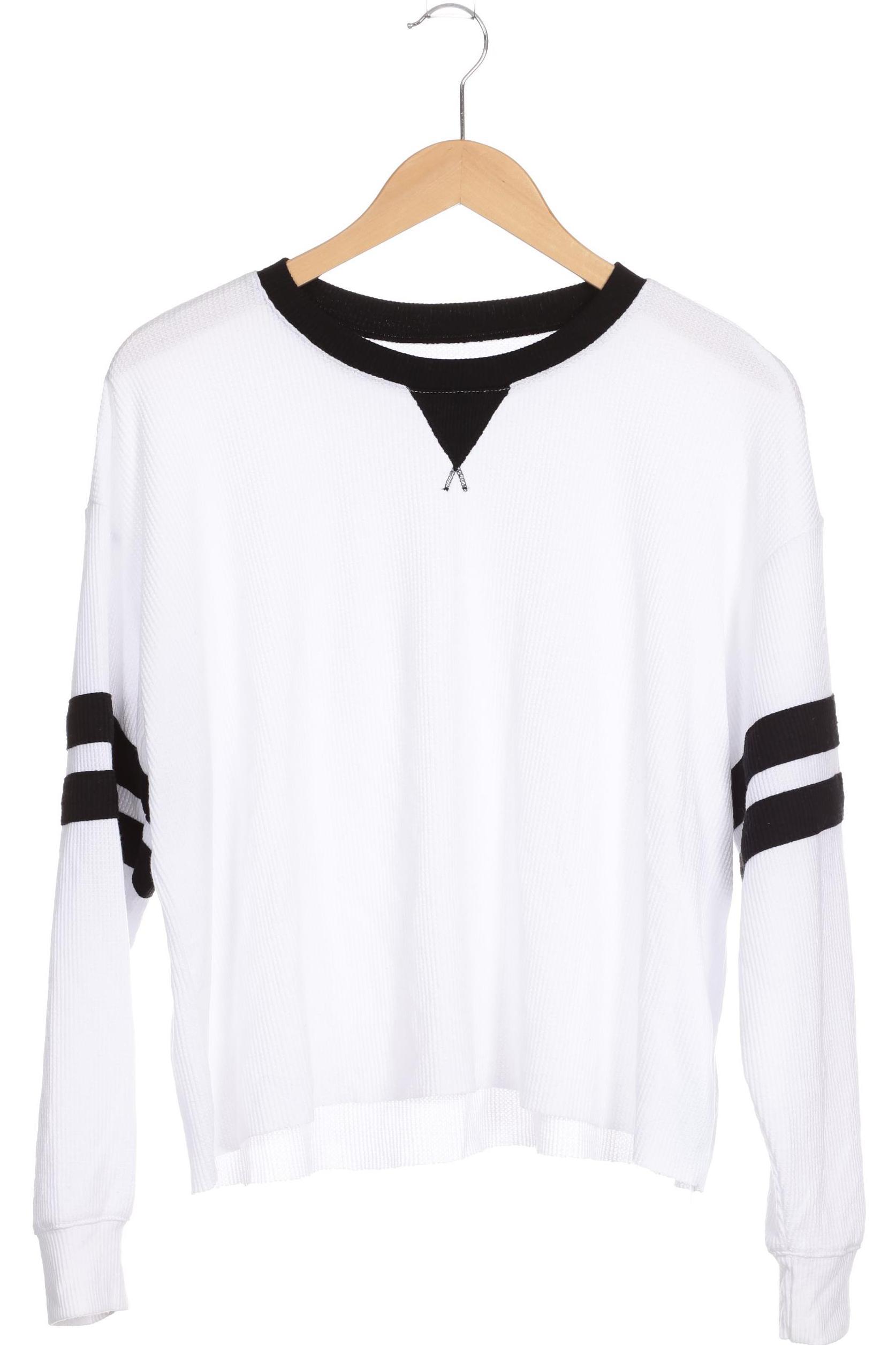 

Hollister Damen Langarmshirt, weiß, Gr. 38