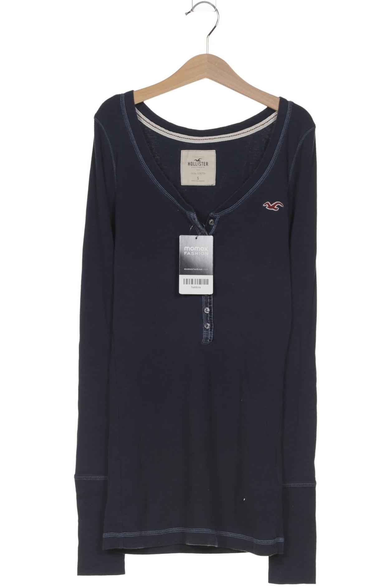 

Hollister Damen Langarmshirt, marineblau, Gr. 36