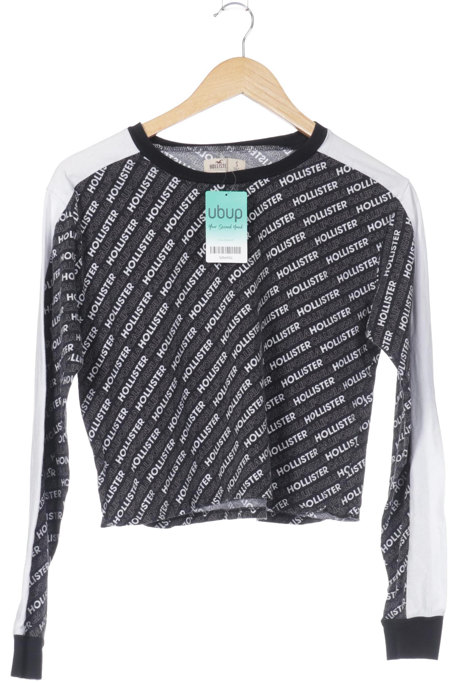 

Hollister Damen Langarmshirt, schwarz, Gr.