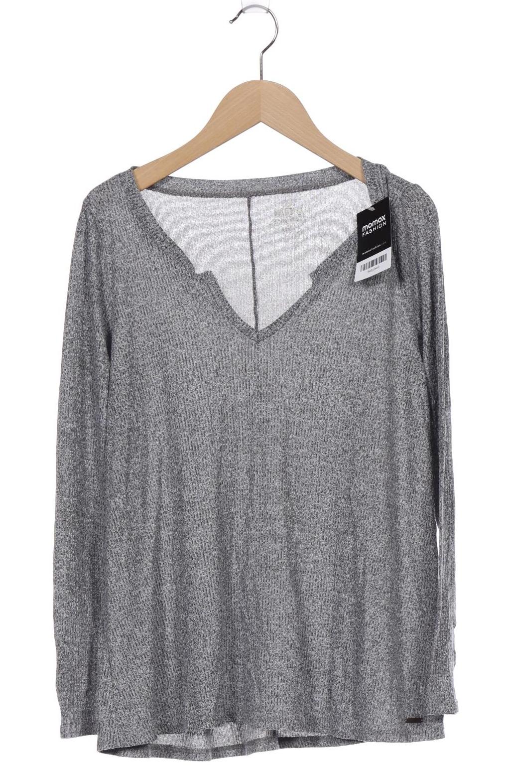 

Hollister Damen Langarmshirt, grau