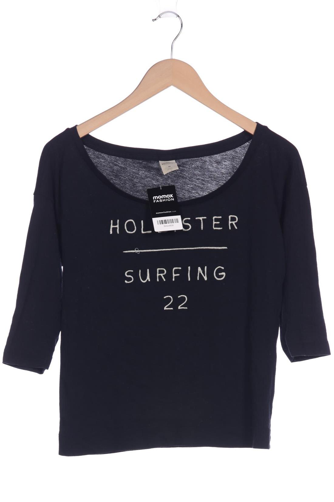 

Hollister Damen Langarmshirt, schwarz, Gr. 38