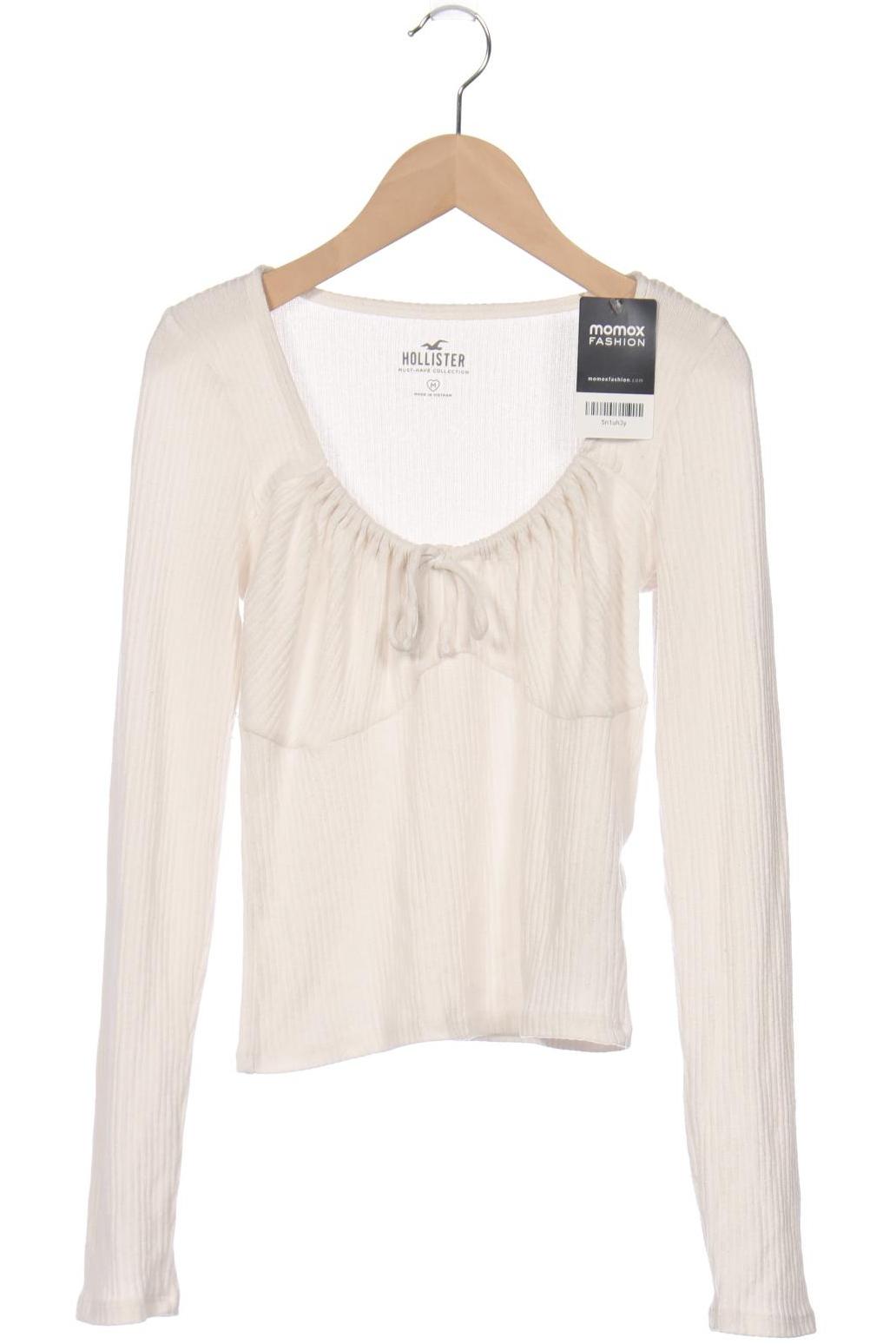 

Hollister Damen Langarmshirt, cremeweiß