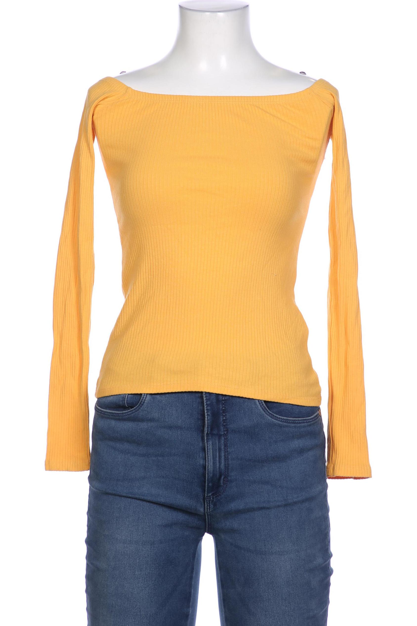 

Hollister Damen Langarmshirt, orange, Gr. 36