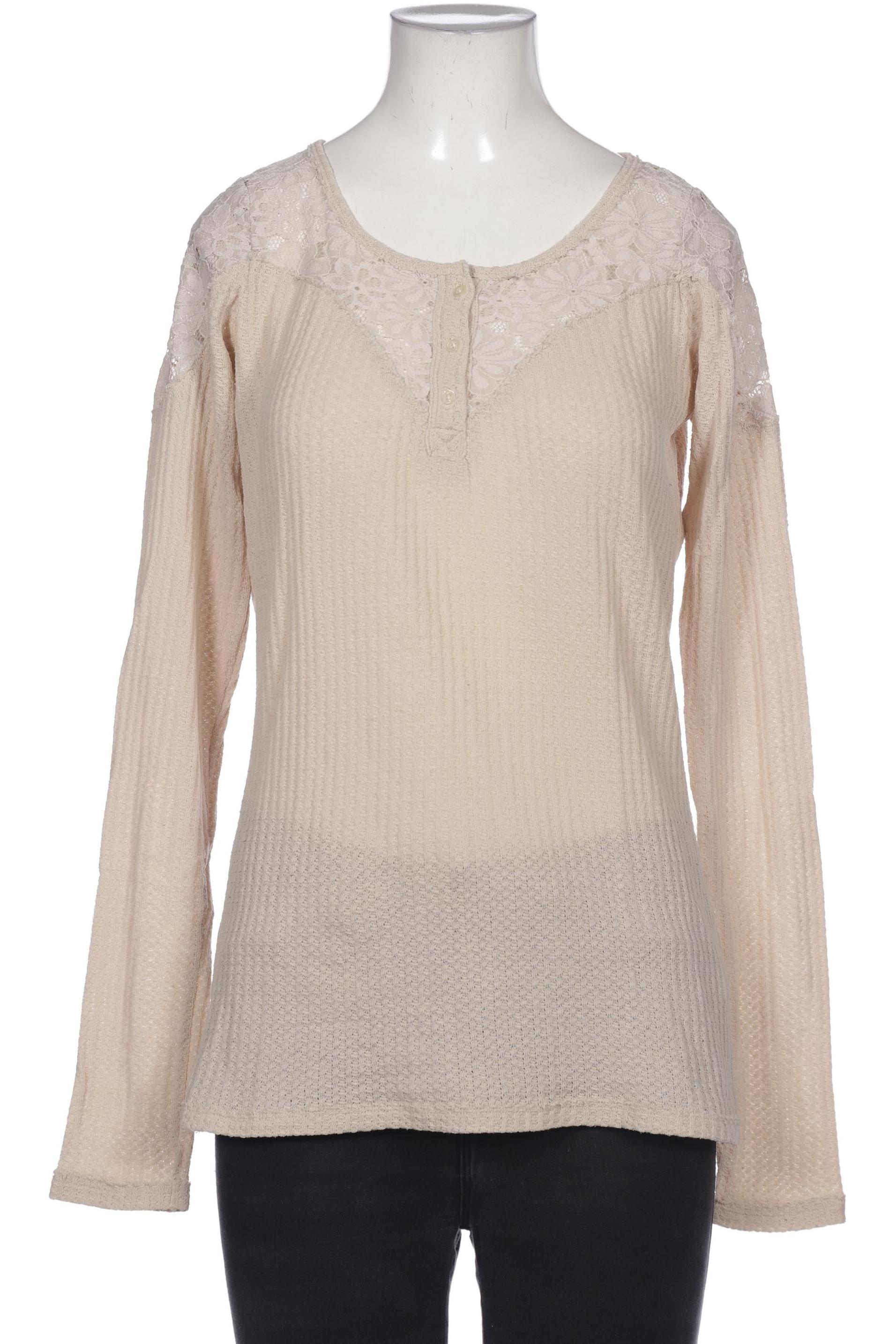 

Hollister Damen Langarmshirt, beige