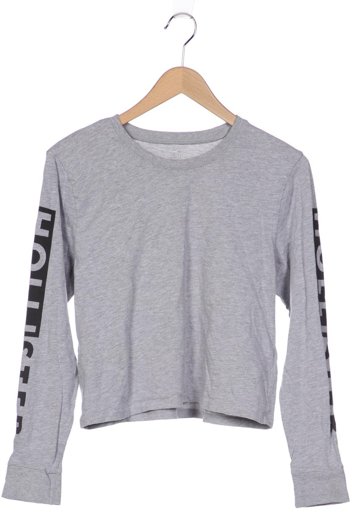 

Hollister Damen Langarmshirt, grau