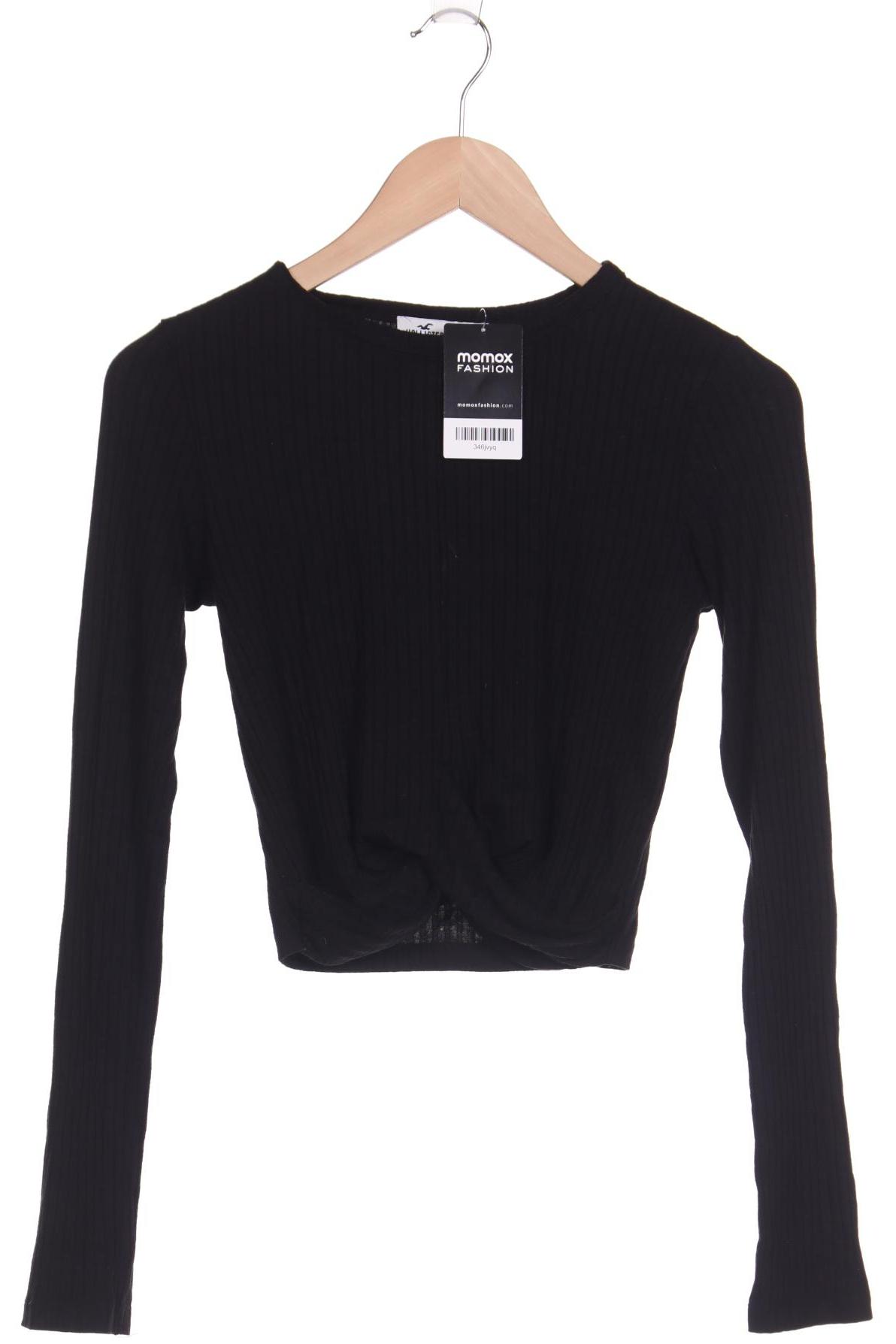

Hollister Damen Langarmshirt, schwarz, Gr. 38