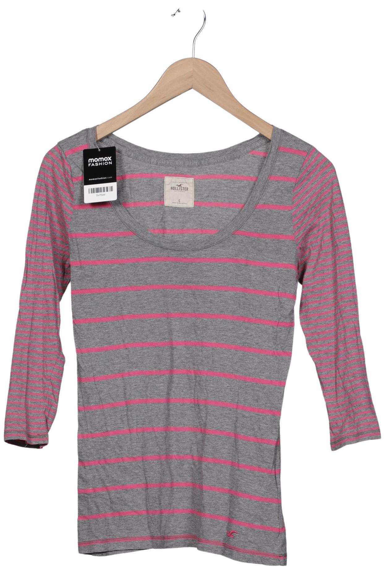 

Hollister Damen Langarmshirt, grau, Gr. 36